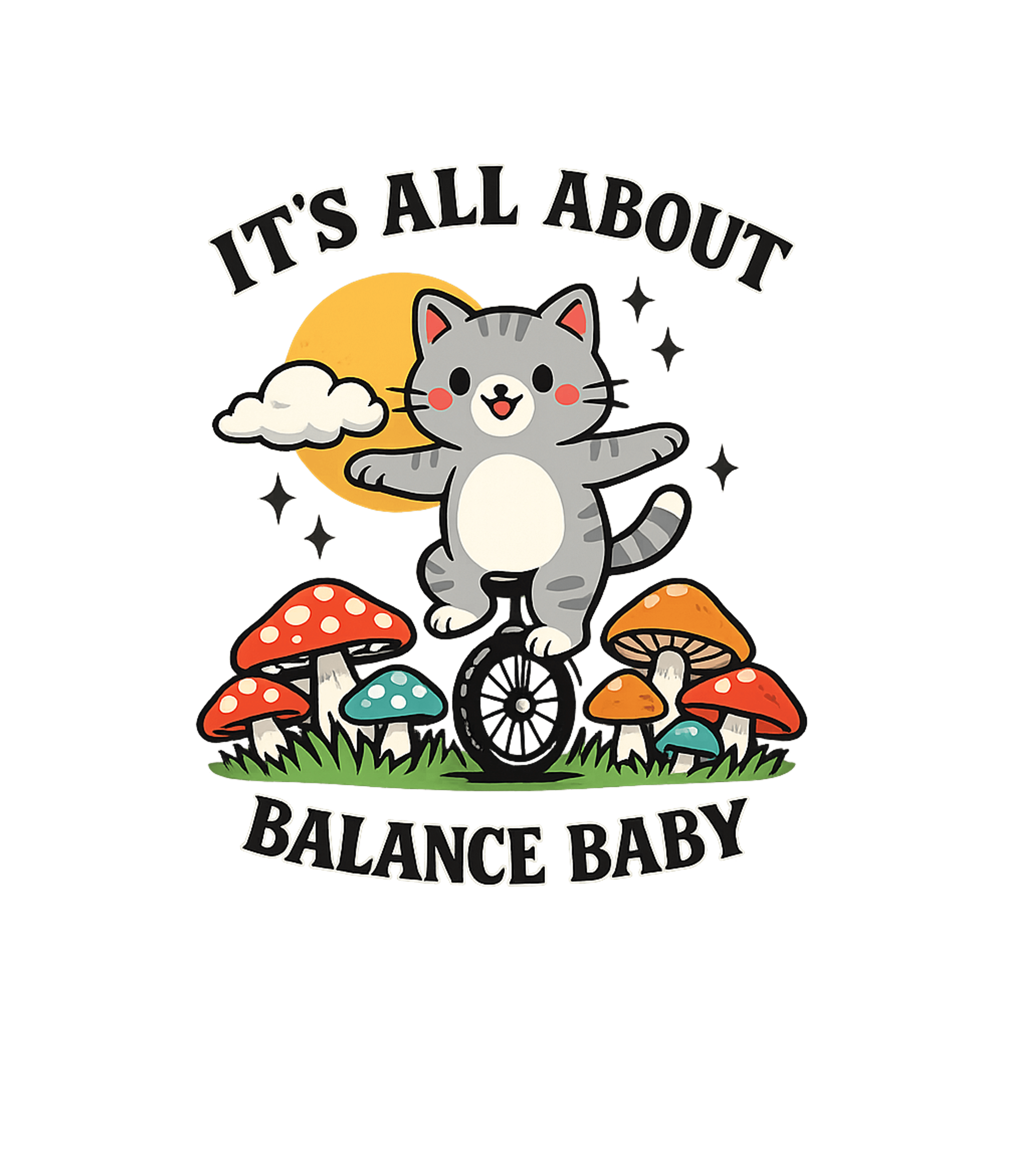 Cat Balance Baby Cats Crewneck Sweatshirt featuring Embrace stability with this adorable graphic featuring a cut – designed by Geoff Brown @ SunFrog Cat Balance Baby Cats Crewneck Sweatshirt featuring Embrace stability with this adorable graphic featuring a cut – designed by Geoff Brown @ SunFrog