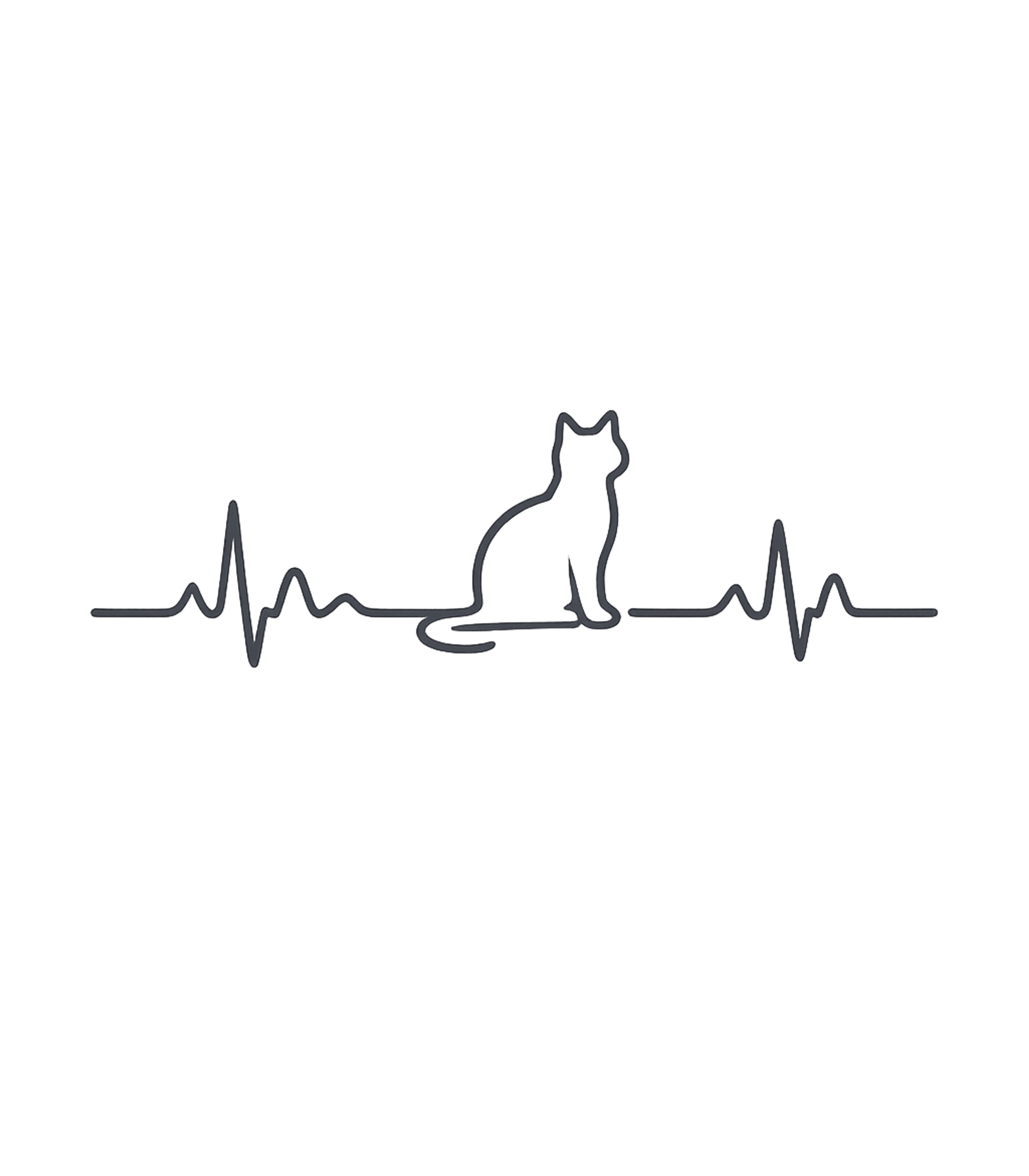 Cat Heartbeat Line Cats Premium T-Shirt featuring Show your love for felines with this minimalist design featu – designed by Geoff Brown @ SunFrog Cat Heartbeat Line Cats Premium T-Shirt featuring Show your love for felines with this minimalist design featu – designed by Geoff Brown @ SunFrog