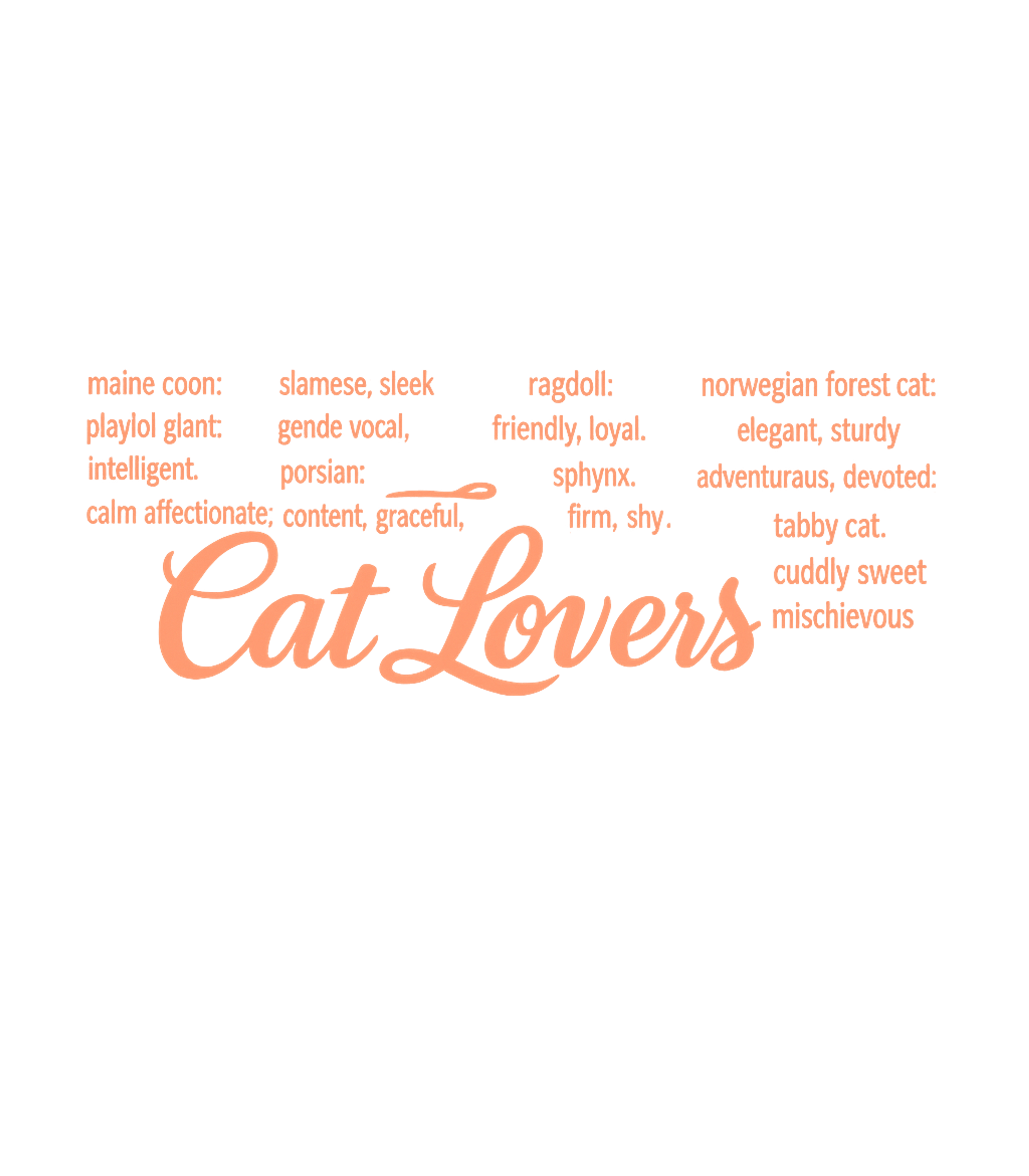 Cat Lovers Breeds Cats Sticker featuring Celebrate the diverse world of felines with this graphic sho – designed by Geoff Brown @ SunFrog Cat Lovers Breeds Cats Sticker featuring Celebrate the diverse world of felines with this graphic sho – designed by Geoff Brown @ SunFrog