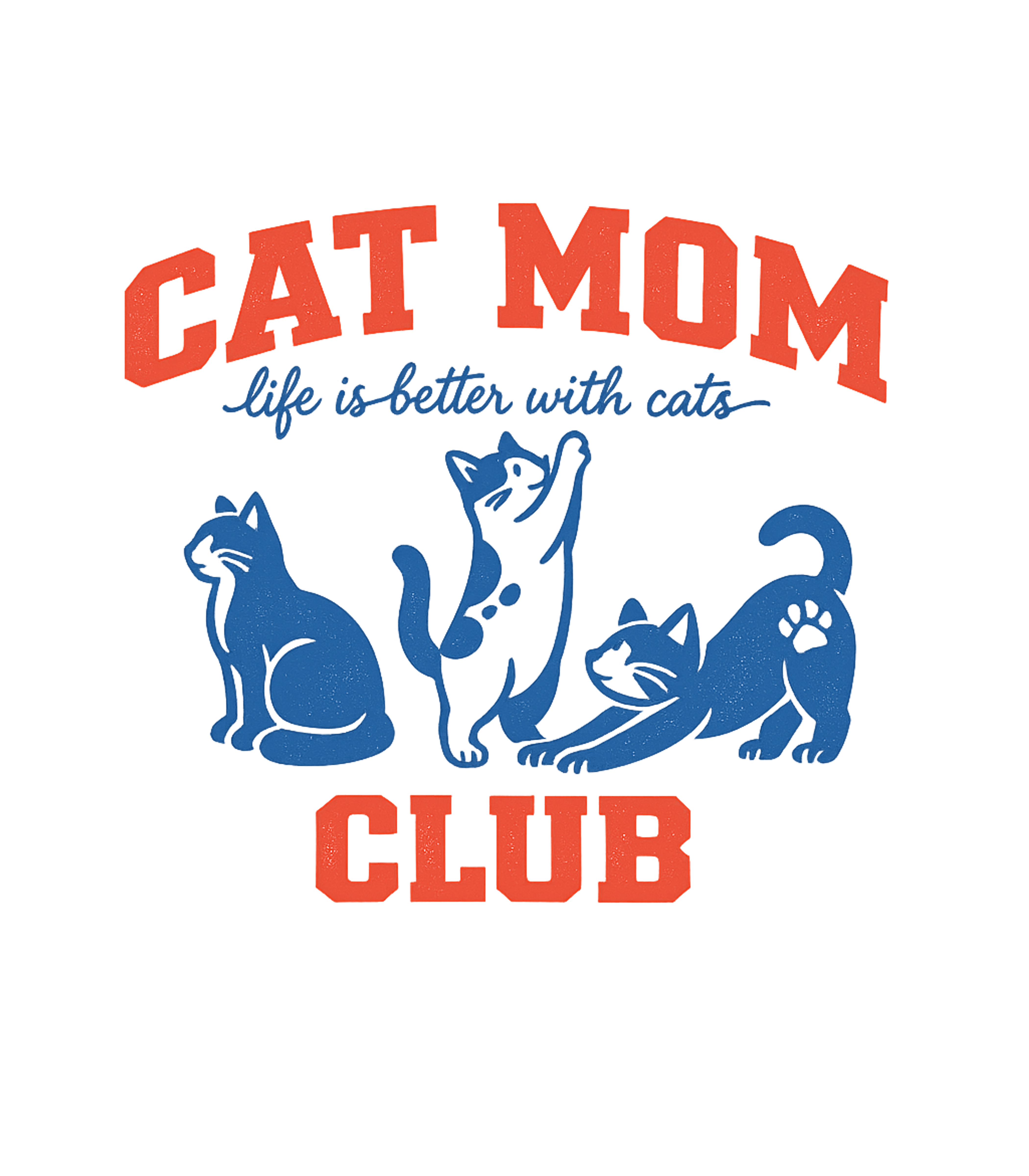 Cat Mom Club Cats Premium T-Shirt featuring Show your feline affection with this retro-inspired 'Cat Mom – designed by Geoff Brown @ SunFrog Cat Mom Club Cats Premium T-Shirt featuring Show your feline affection with this retro-inspired 'Cat Mom – designed by Geoff Brown @ SunFrog