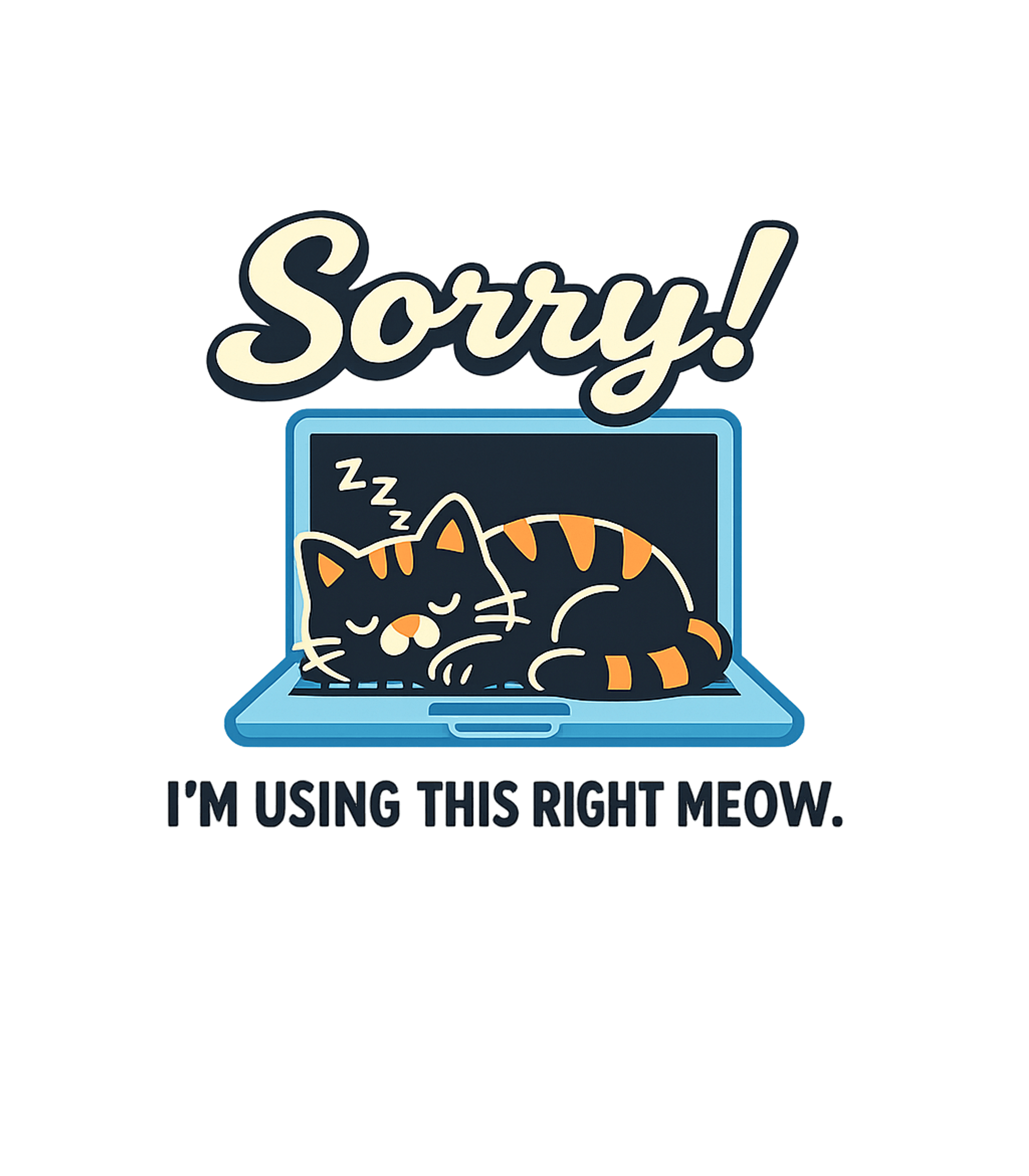 Cat Napping On Laptop Cats Premium T-Shirt featuring This playful design features a cute cat napping on a laptop, – designed by Geoff Brown @ SunFrog Cat Napping On Laptop Cats Premium T-Shirt featuring This playful design features a cute cat napping on a laptop, – designed by Geoff Brown @ SunFrog