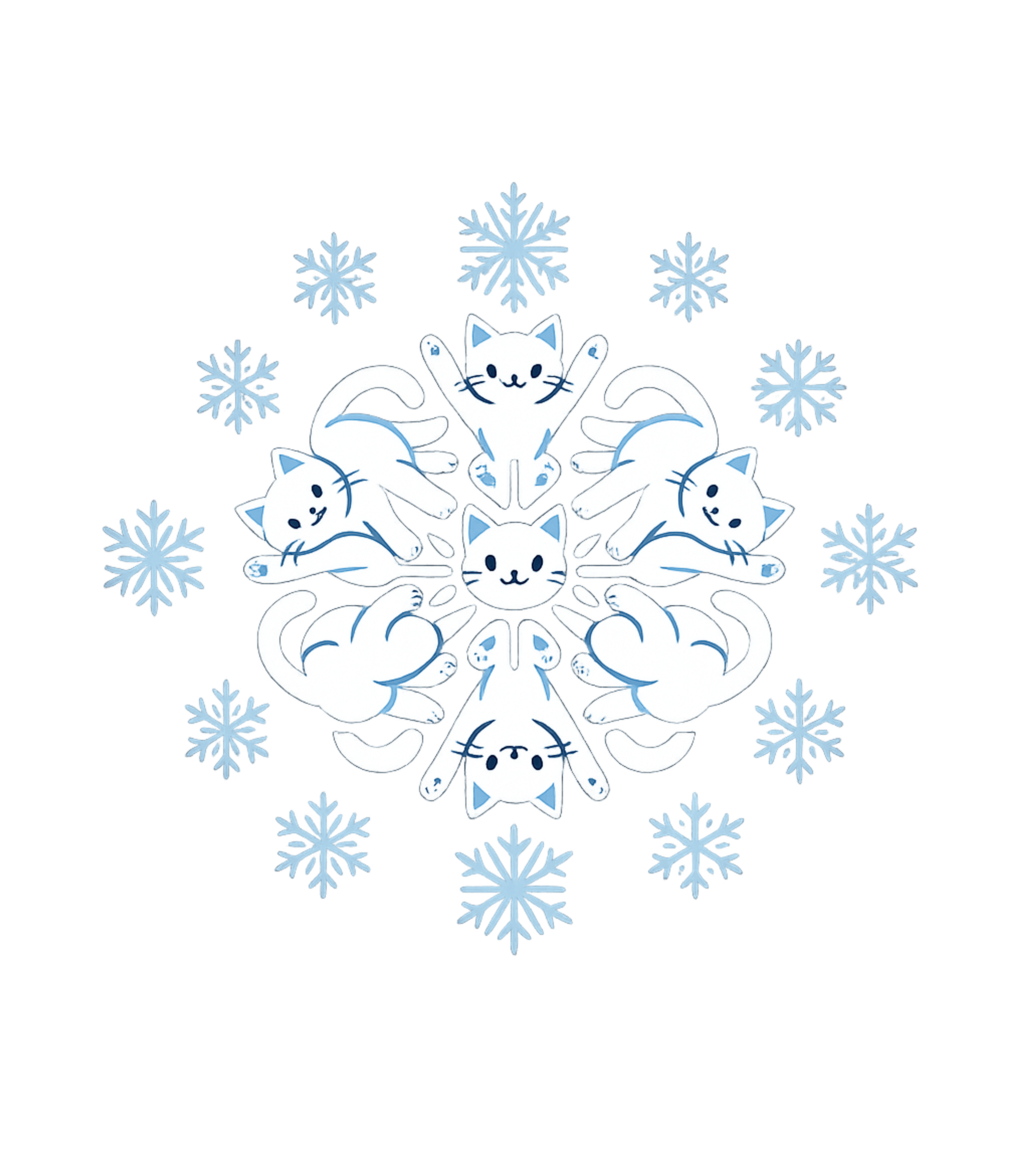 Cat Snowflake Mandala Cats Premium T-Shirt featuring Celebrate winter with this adorable cat snowflake mandala de – designed by Geoff Brown @ SunFrog Cat Snowflake Mandala Cats Premium T-Shirt featuring Celebrate winter with this adorable cat snowflake mandala de – designed by Geoff Brown @ SunFrog
