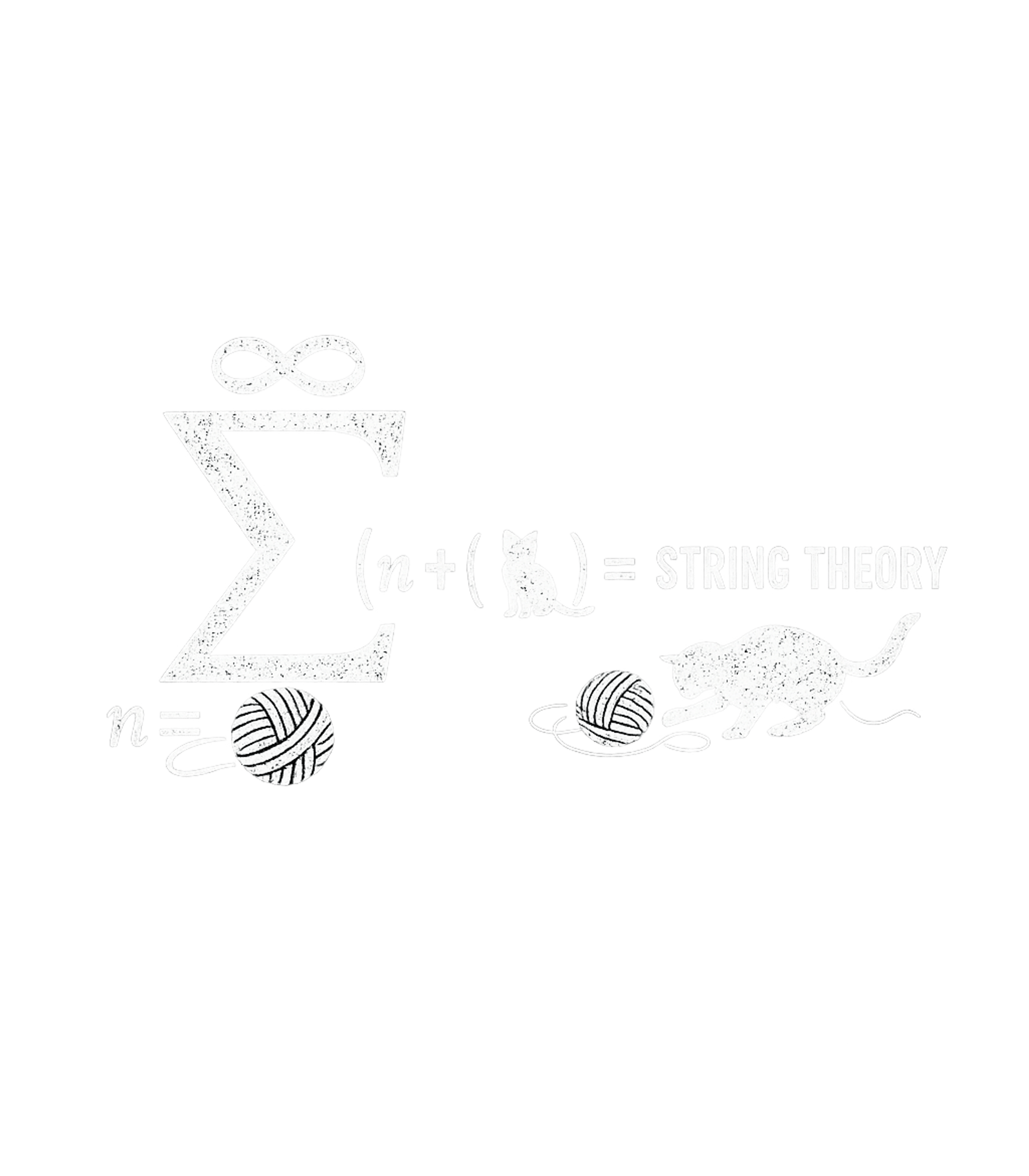 Cat String Theory Cats Premium T-Shirt featuring This clever design humorously combines the complex world of – designed by Geoff Brown @ SunFrog Cat String Theory Cats Premium T-Shirt featuring This clever design humorously combines the complex world of – designed by Geoff Brown @ SunFrog
