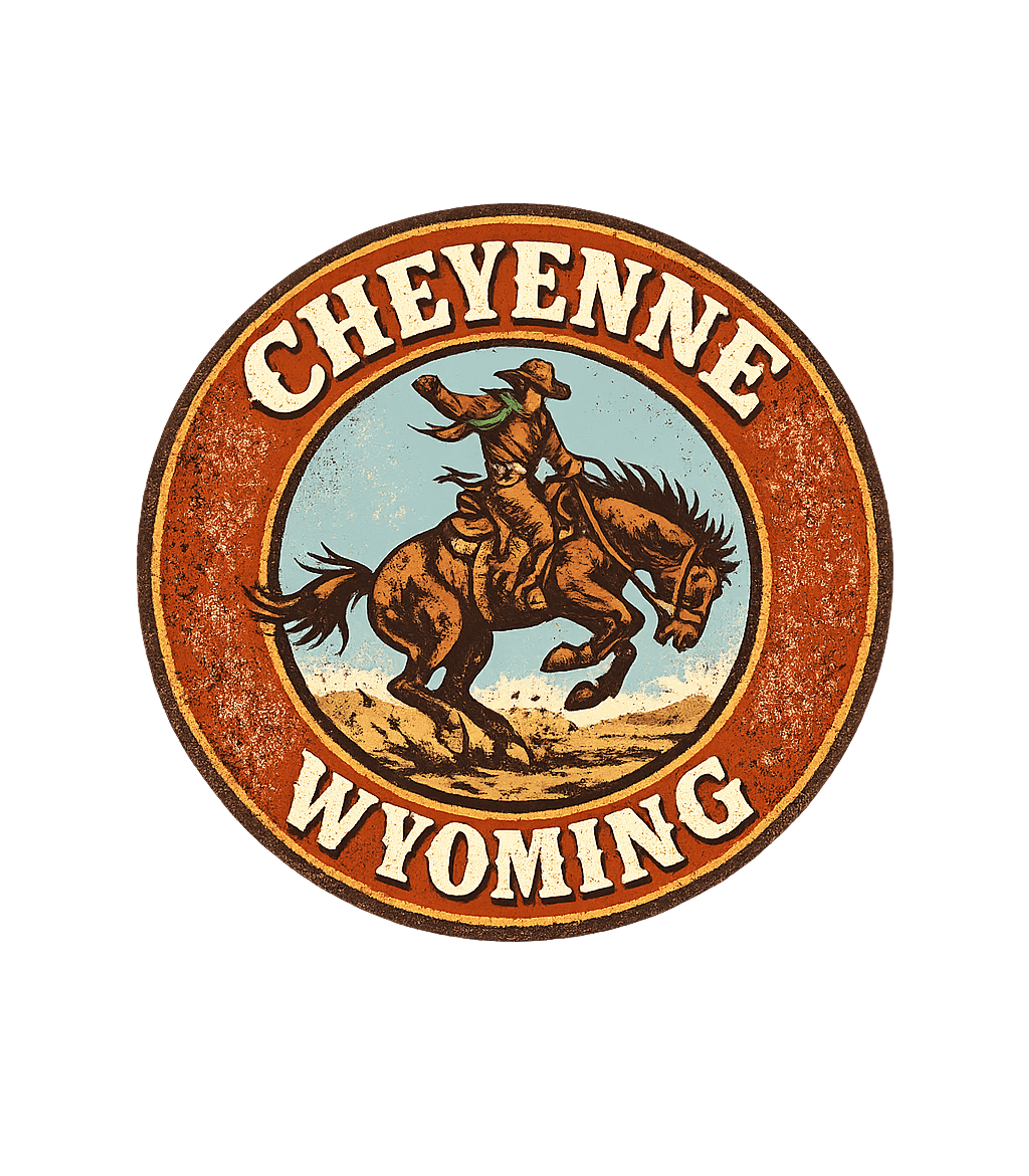 Cheyenne Wyoming Rodeo Wyoming Premium T-Shirt featuring Show your pride for Cheyenne, Wyoming with this vintage-styl – designed by Geoff Brown @ SunFrog Cheyenne Wyoming Rodeo Wyoming Premium T-Shirt featuring Show your pride for Cheyenne, Wyoming with this vintage-styl – designed by Geoff Brown @ SunFrog