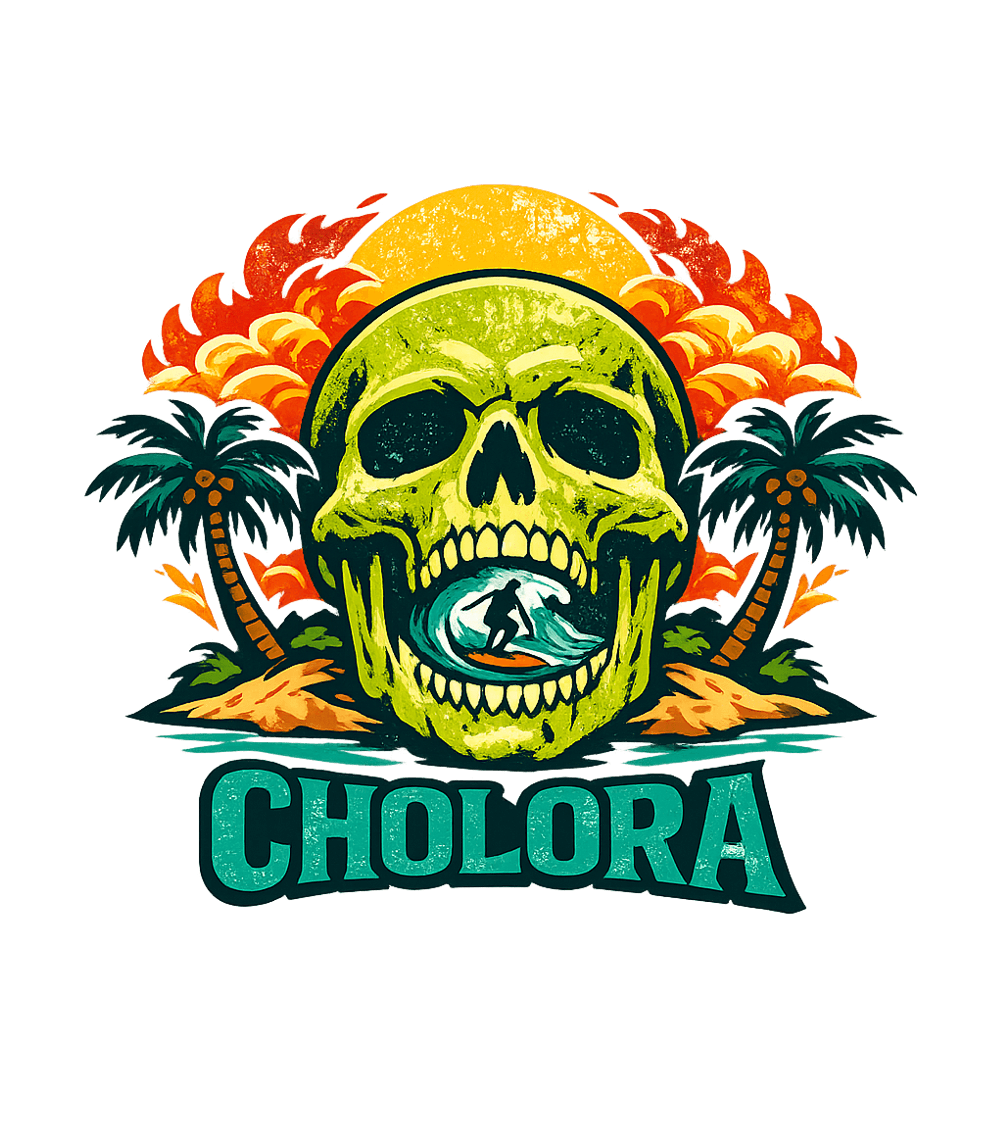 Cholora Surf Skull Kayking Crewneck Sweatshirt featuring Dive into the ultimate tropical vibe with this edgy graphic – designed by Geoff Brown @ SunFrog Cholora Surf Skull Kayking Crewneck Sweatshirt featuring Dive into the ultimate tropical vibe with this edgy graphic – designed by Geoff Brown @ SunFrog