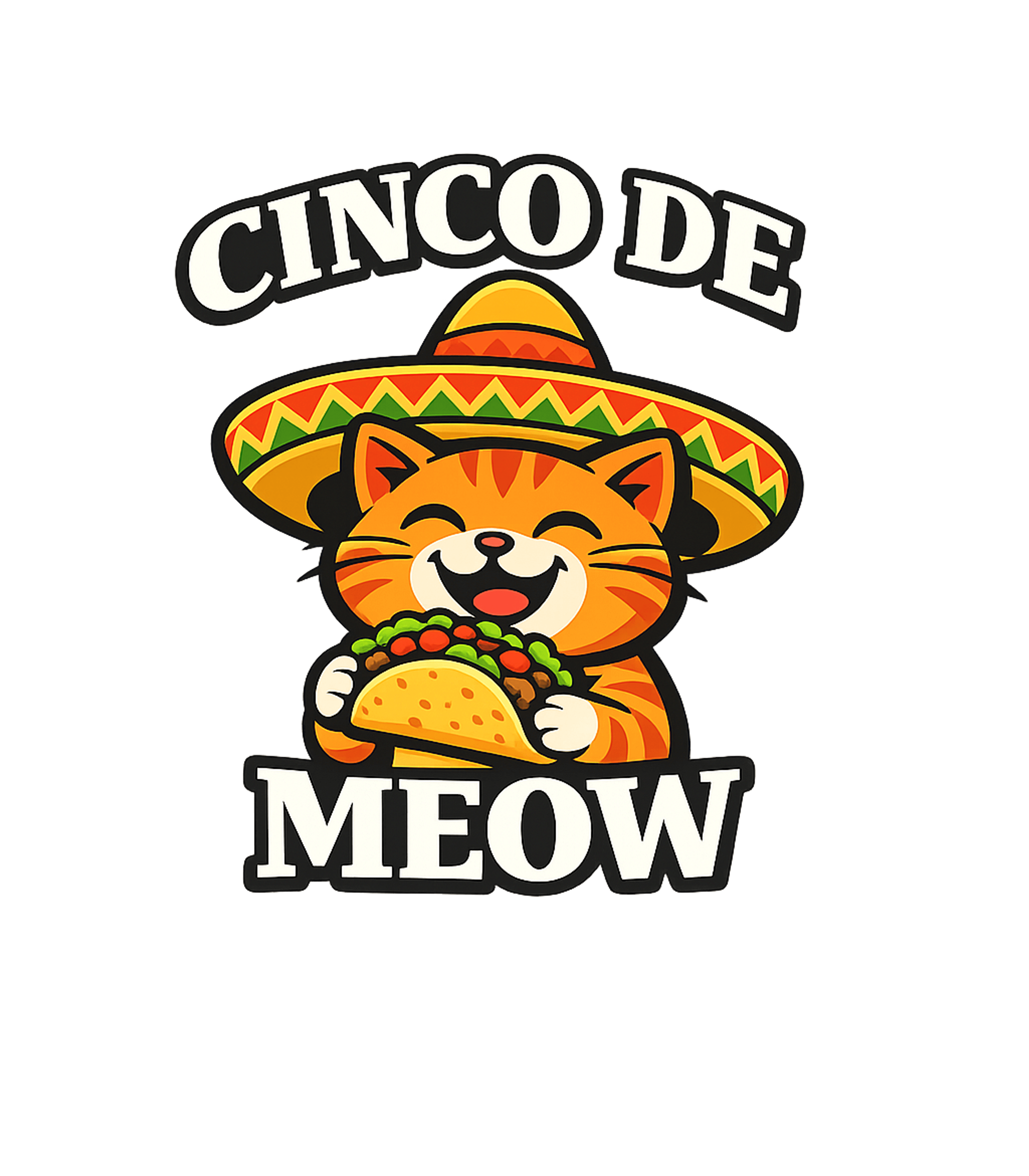Cinco de Meow Cat Taco Cinco de Mayo Premium T-Shirt featuring Celebrate Cinco de Mayo with a purr-fectly humorous twist! T – designed by Geoff Brown @ SunFrog Cinco de Meow Cat Taco Cinco de Mayo Premium T-Shirt featuring Celebrate Cinco de Mayo with a purr-fectly humorous twist! T – designed by Geoff Brown @ SunFrog