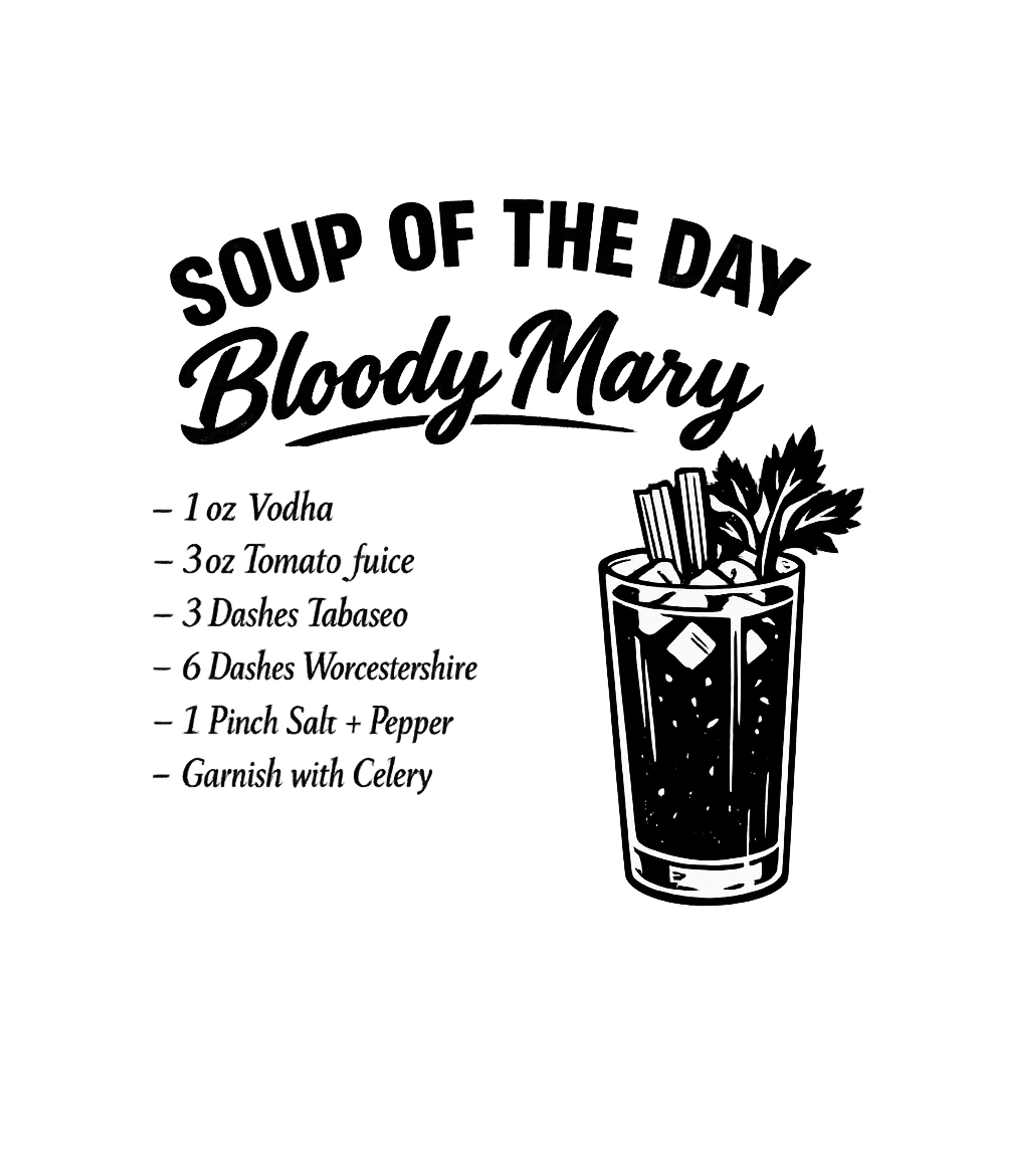 Classic Bloody Mary Recipe Cooking / BBQ Premium T-Shirt featuring Showcase your love for mixology with this minimalist graphic – designed by Geoff Brown @ SunFrog Classic Bloody Mary Recipe Cooking / BBQ Premium T-Shirt featuring Showcase your love for mixology with this minimalist graphic – designed by Geoff Brown @ SunFrog