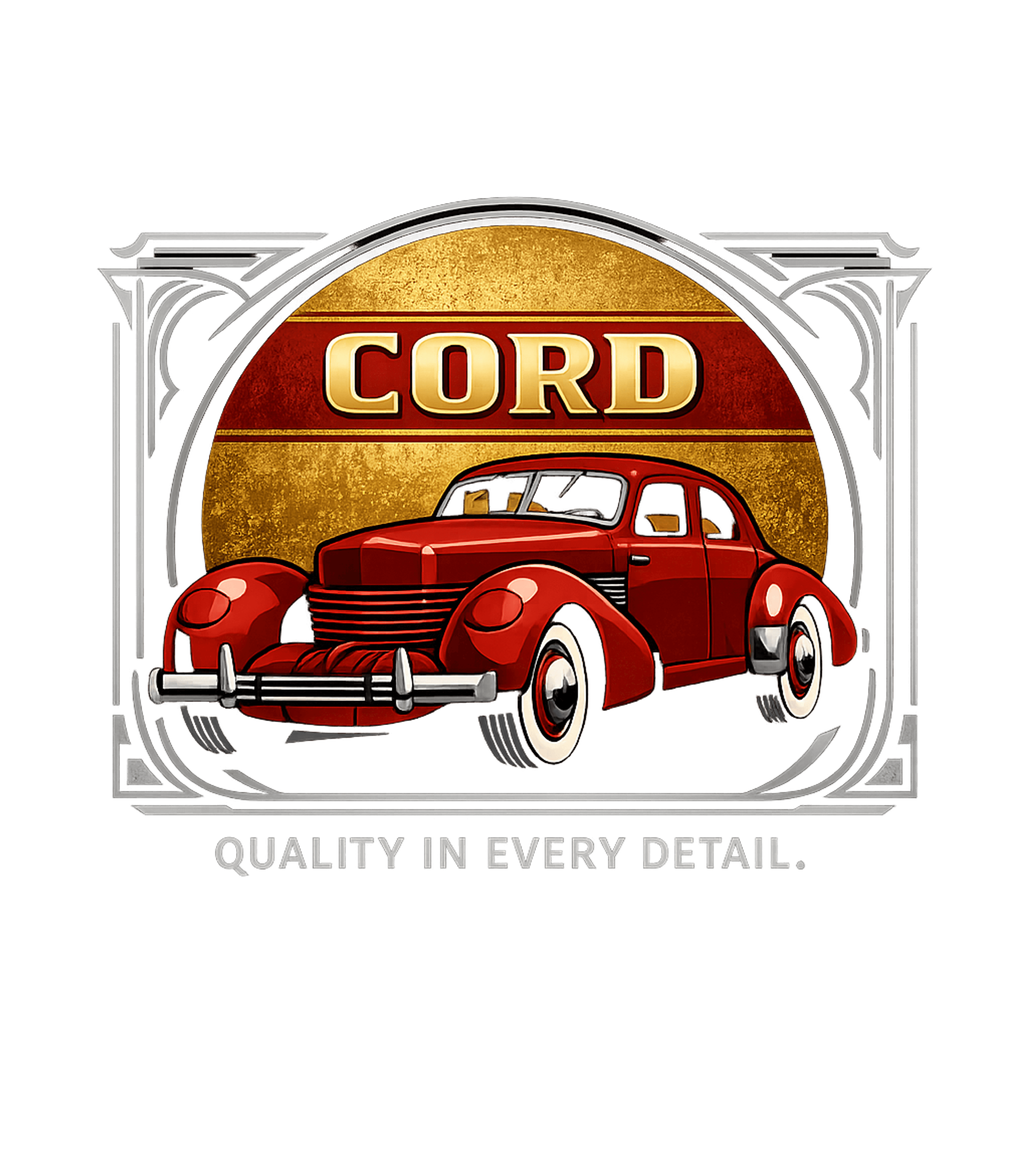 Classic Cord Car Cars Premium T-Shirt featuring This vintage graphic features a classic red Cord car, embody – designed by Geoff Brown @ SunFrog Classic Cord Car Cars Premium T-Shirt featuring This vintage graphic features a classic red Cord car, embody – designed by Geoff Brown @ SunFrog