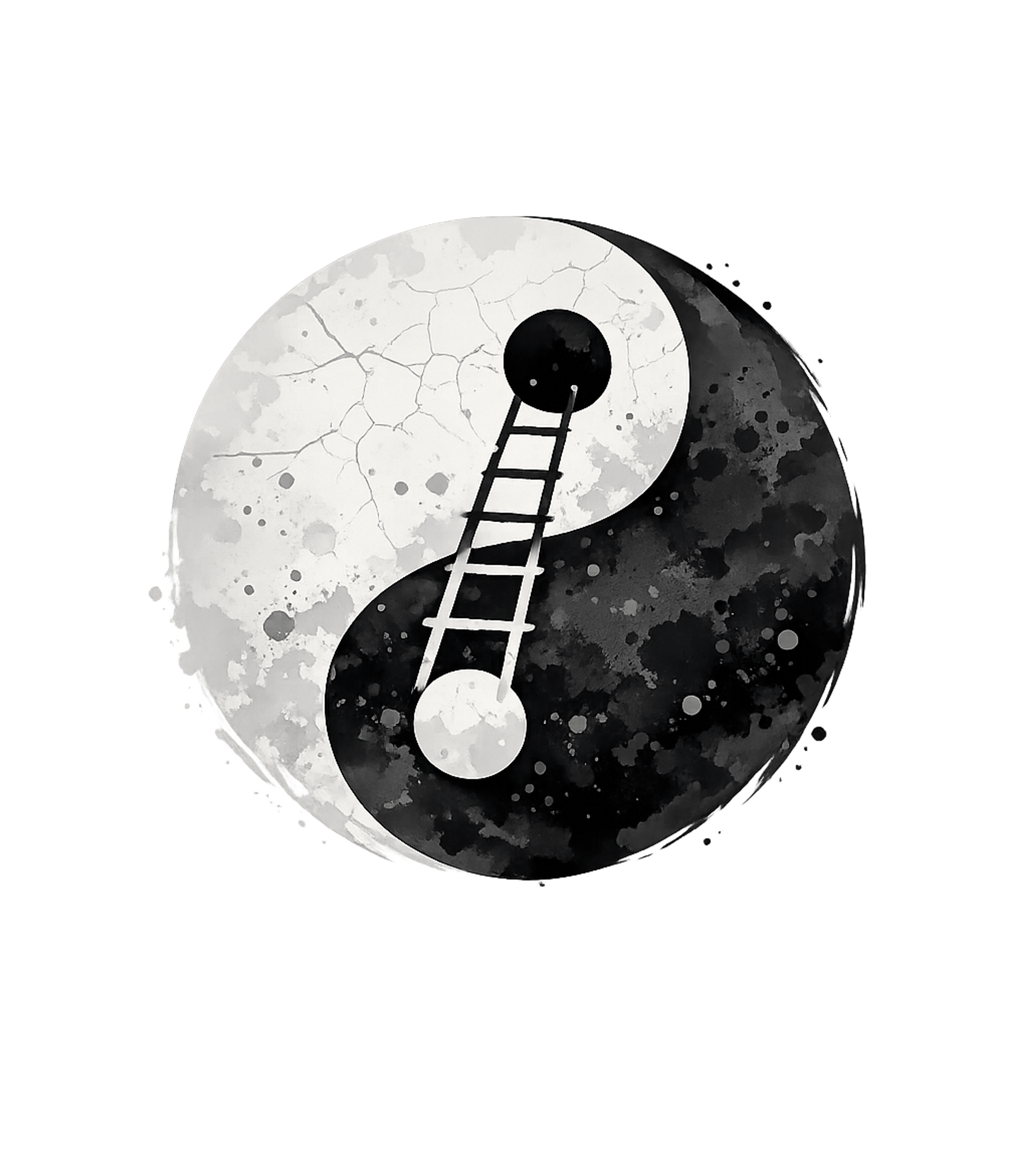 Climb to Balance Inspirational Messages Crewneck Sweatshirt featuring Embrace life's journey with this unique Yin Yang design, fea – designed by Geoff Brown @ SunFrog Climb to Balance Inspirational Messages Crewneck Sweatshirt featuring Embrace life's journey with this unique Yin Yang design, fea – designed by Geoff Brown @ SunFrog