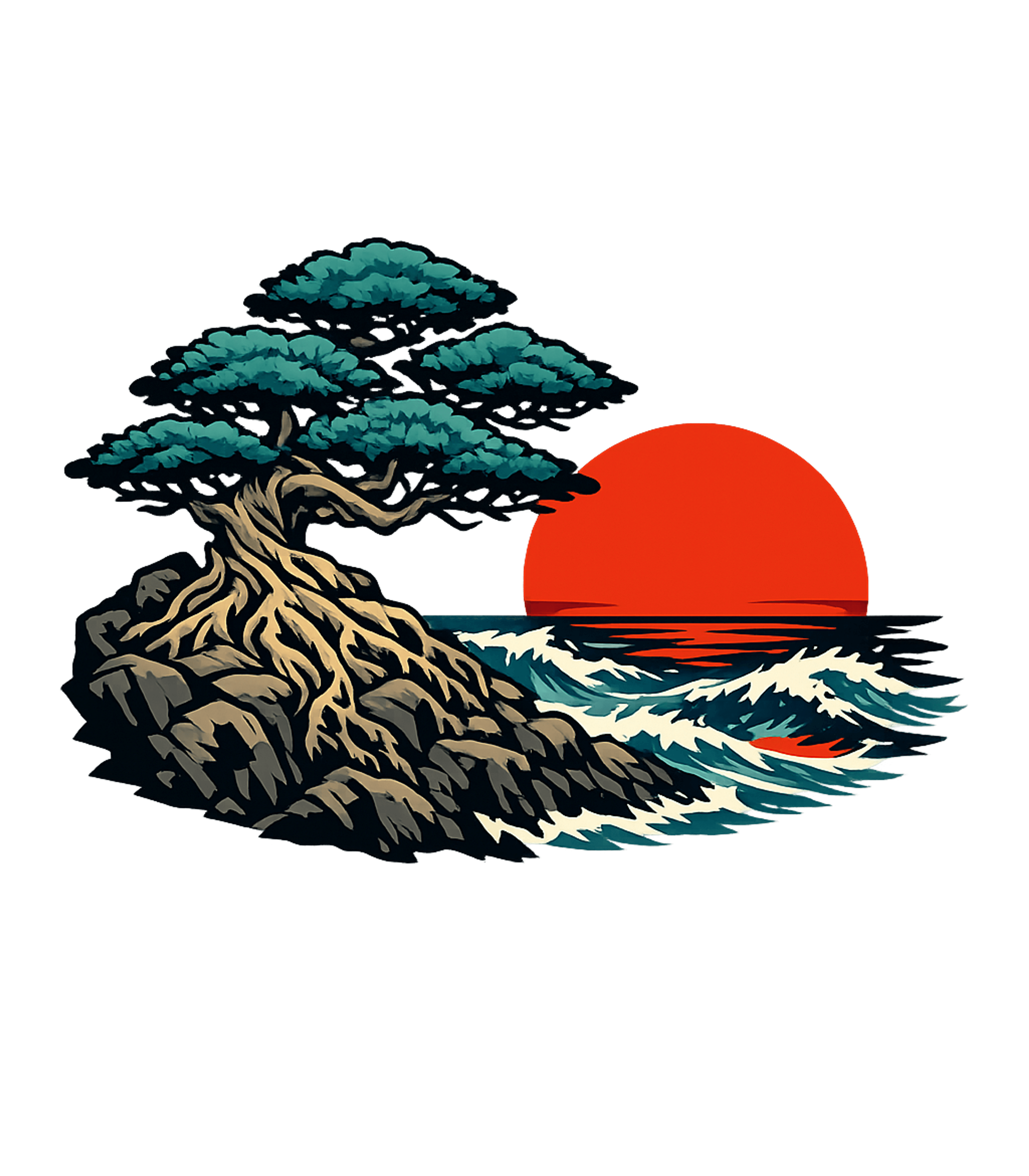 Coastal Bonsai Sunset Travel Hooded Sweatshirt featuring Embrace tranquility with this striking graphic tee featuring – designed by Geoff Brown @ SunFrog Coastal Bonsai Sunset Travel Hooded Sweatshirt featuring Embrace tranquility with this striking graphic tee featuring – designed by Geoff Brown @ SunFrog