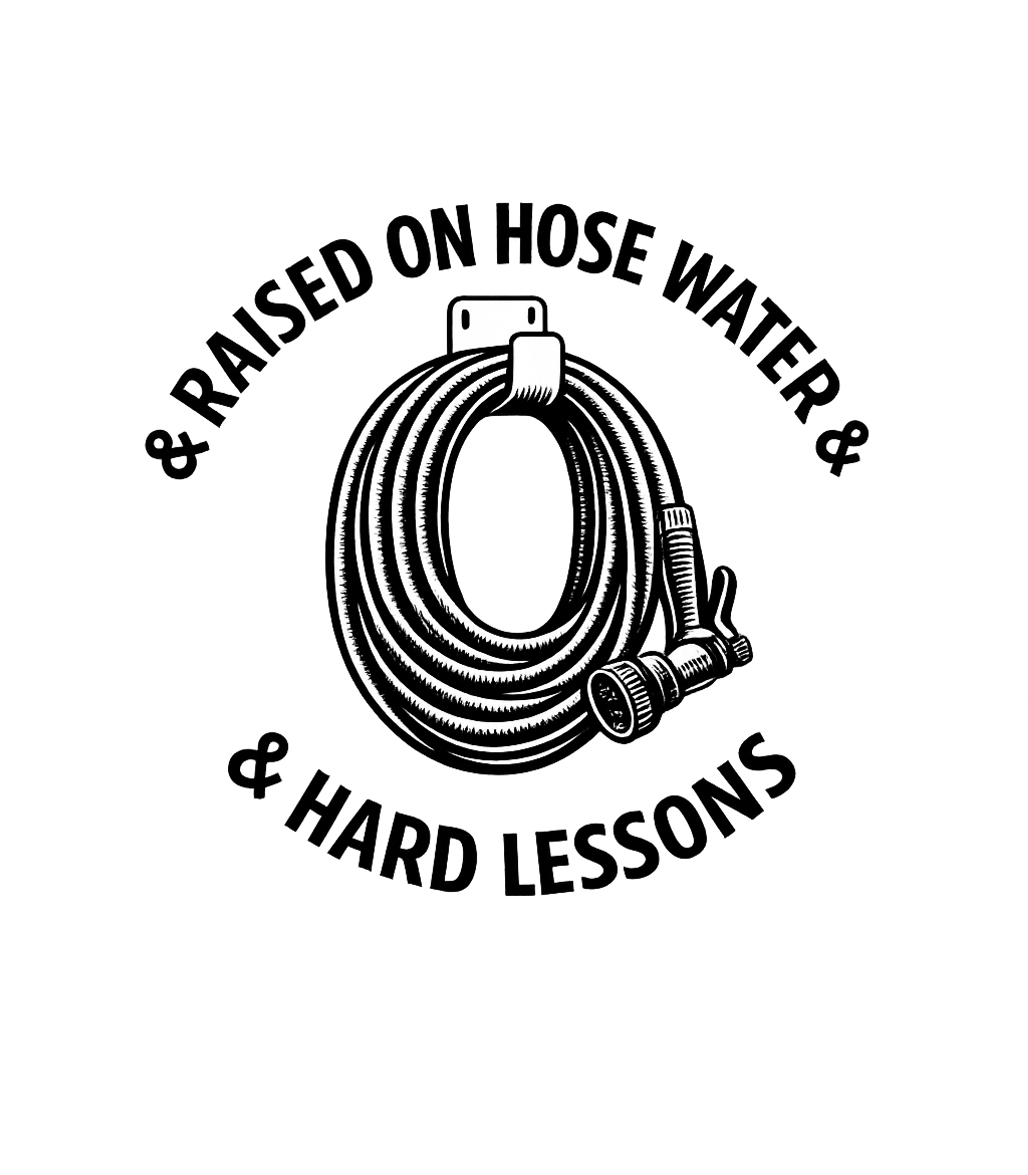 Coiled Garden Hose Camping Hooded Sweatshirt featuring This classic black and white graphic features a coiled garde – designed by Geoff Brown @ SunFrog Coiled Garden Hose Camping Hooded Sweatshirt featuring This classic black and white graphic features a coiled garde – designed by Geoff Brown @ SunFrog