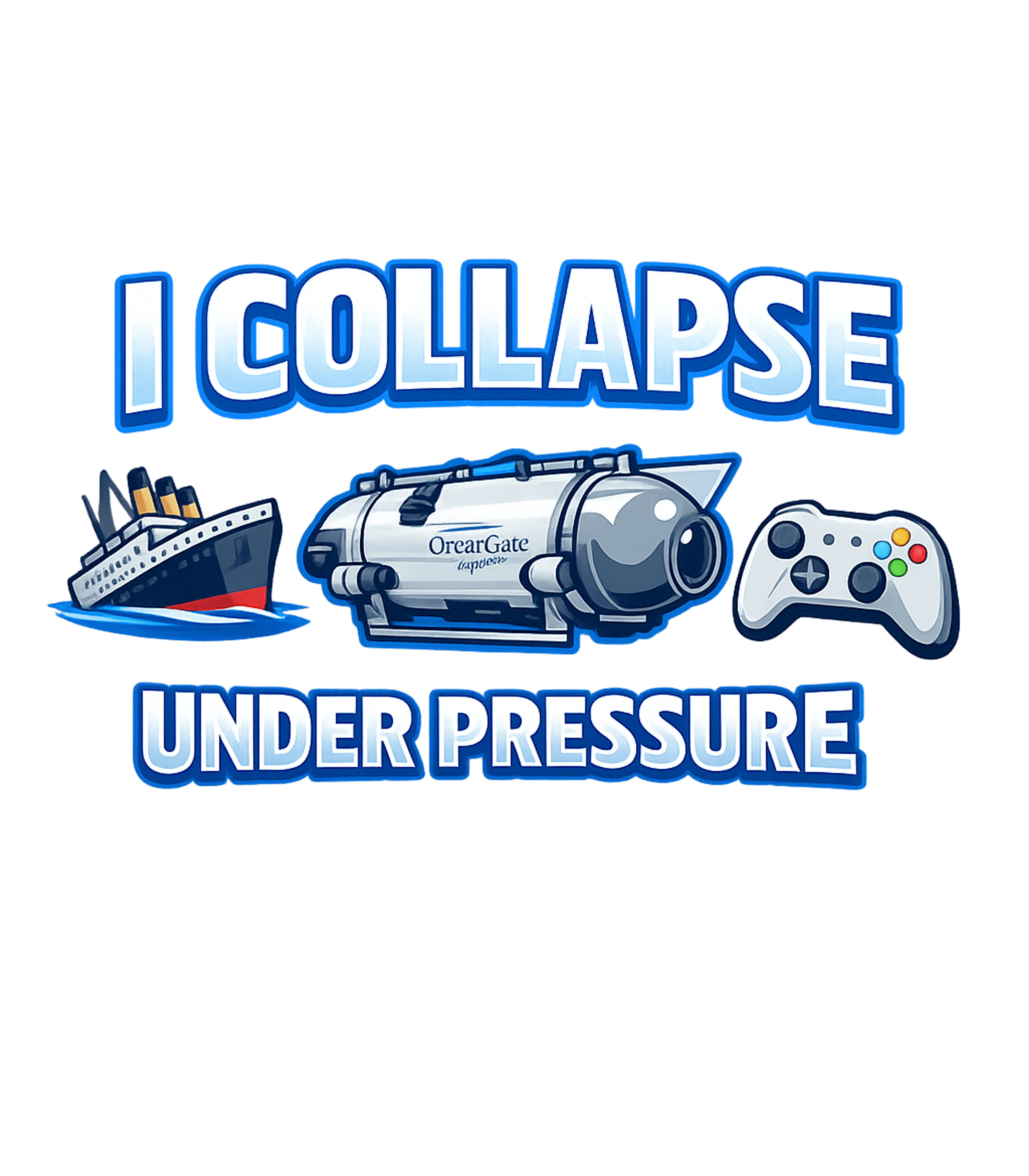 Collapse Under Pressure Meme Humor Premium T-Shirt featuring Embrace dark humor with this graphic tee featuring a satiric – designed by Geoff Brown @ SunFrog Collapse Under Pressure Meme Humor Premium T-Shirt featuring Embrace dark humor with this graphic tee featuring a satiric – designed by Geoff Brown @ SunFrog
