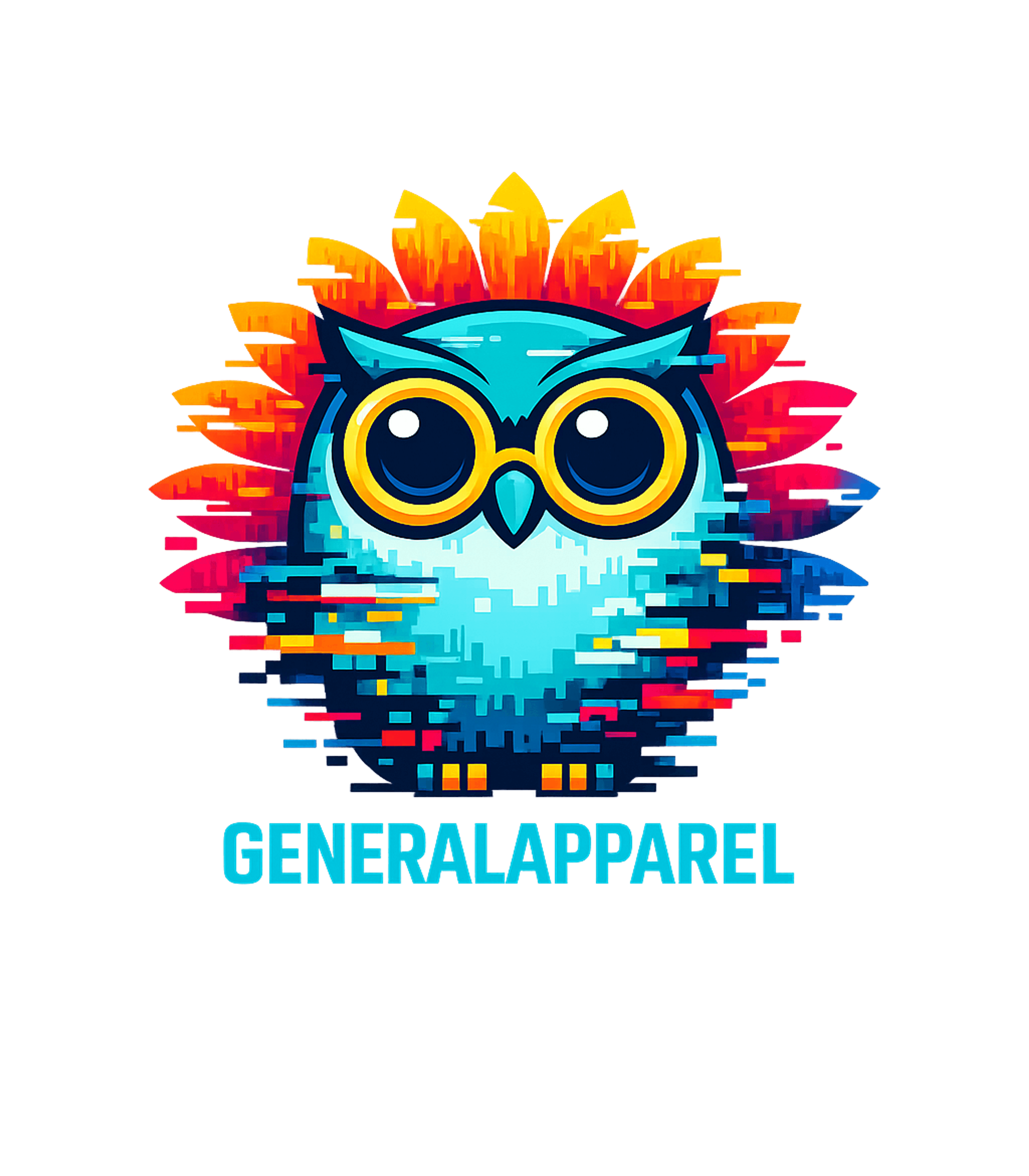 Colorful Glitch Owl Wildlife Hooded Sweatshirt featuring Embrace a vibrant digital aesthetic with this eye-catching g – designed by Geoff Brown @ SunFrog Colorful Glitch Owl Wildlife Hooded Sweatshirt featuring Embrace a vibrant digital aesthetic with this eye-catching g – designed by Geoff Brown @ SunFrog