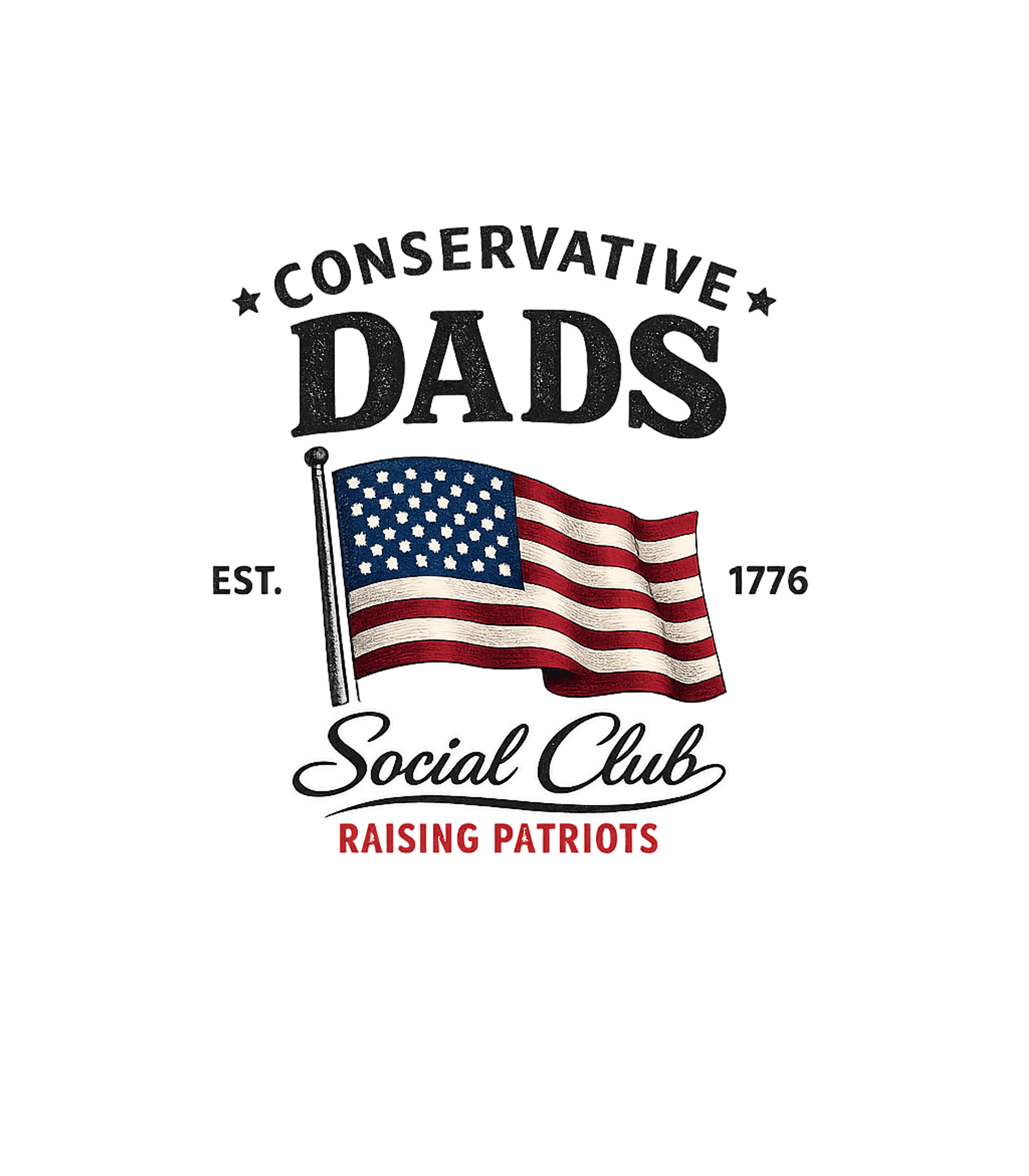 Conservative Dads Club Dads Premium T-Shirt featuring Show your pride as a conservative father raising patriotic c – designed by Geoff Brown @ SunFrog Conservative Dads Club Dads Premium T-Shirt featuring Show your pride as a conservative father raising patriotic c – designed by Geoff Brown @ SunFrog