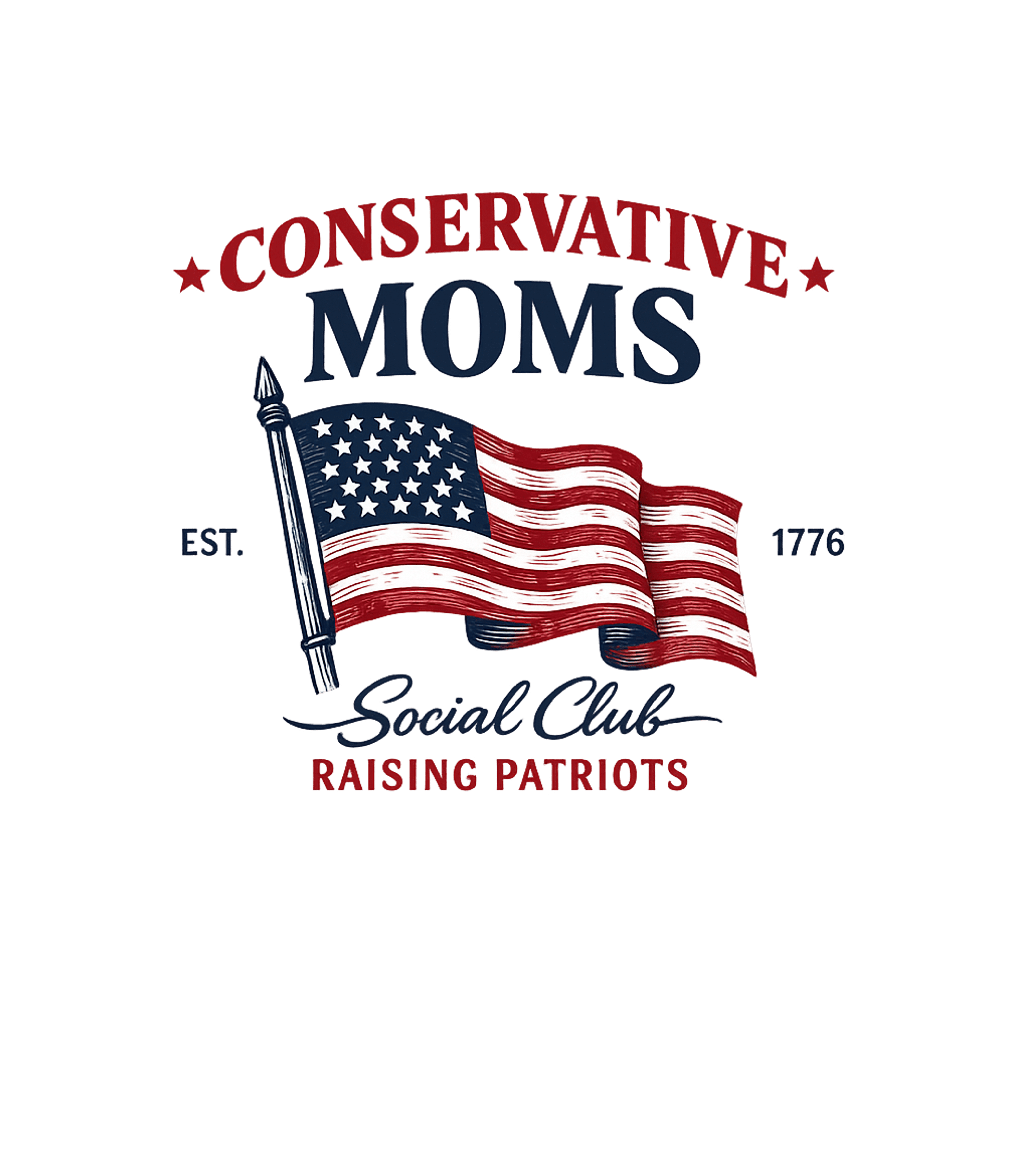 Conservative Moms Patriots American Flag Hooded Sweatshirt featuring This patriotic artwork proudly displays "Conservative Moms" – designed by Geoff Brown @ SunFrog Conservative Moms Patriots American Flag Hooded Sweatshirt featuring This patriotic artwork proudly displays "Conservative Moms" – designed by Geoff Brown @ SunFrog