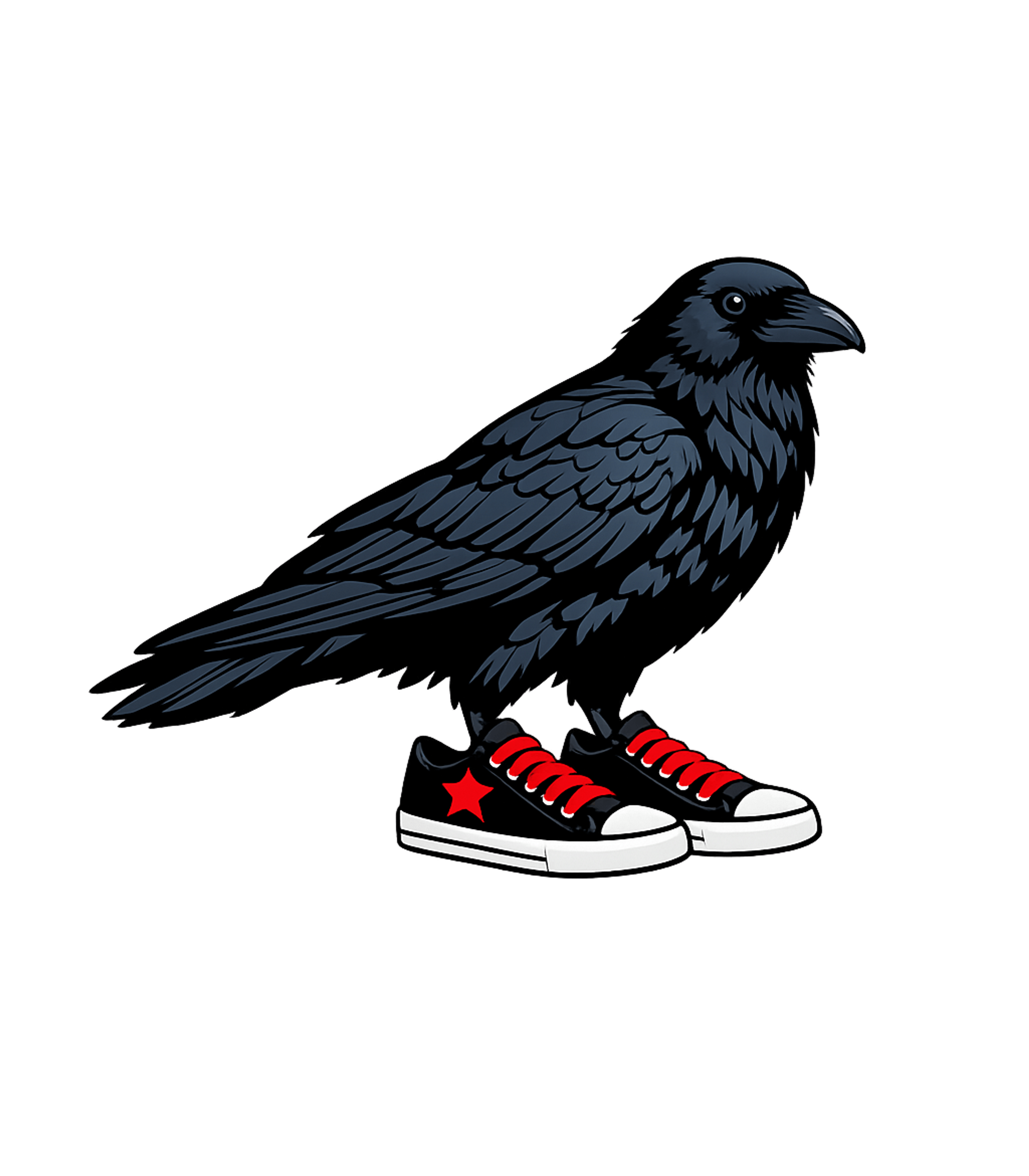 Cool Crow Kicks Wildlife Crewneck Sweatshirt featuring This unique graphic tee features a stylish crow rocking clas – designed by Geoff Brown @ SunFrog Cool Crow Kicks Wildlife Crewneck Sweatshirt featuring This unique graphic tee features a stylish crow rocking clas – designed by Geoff Brown @ SunFrog