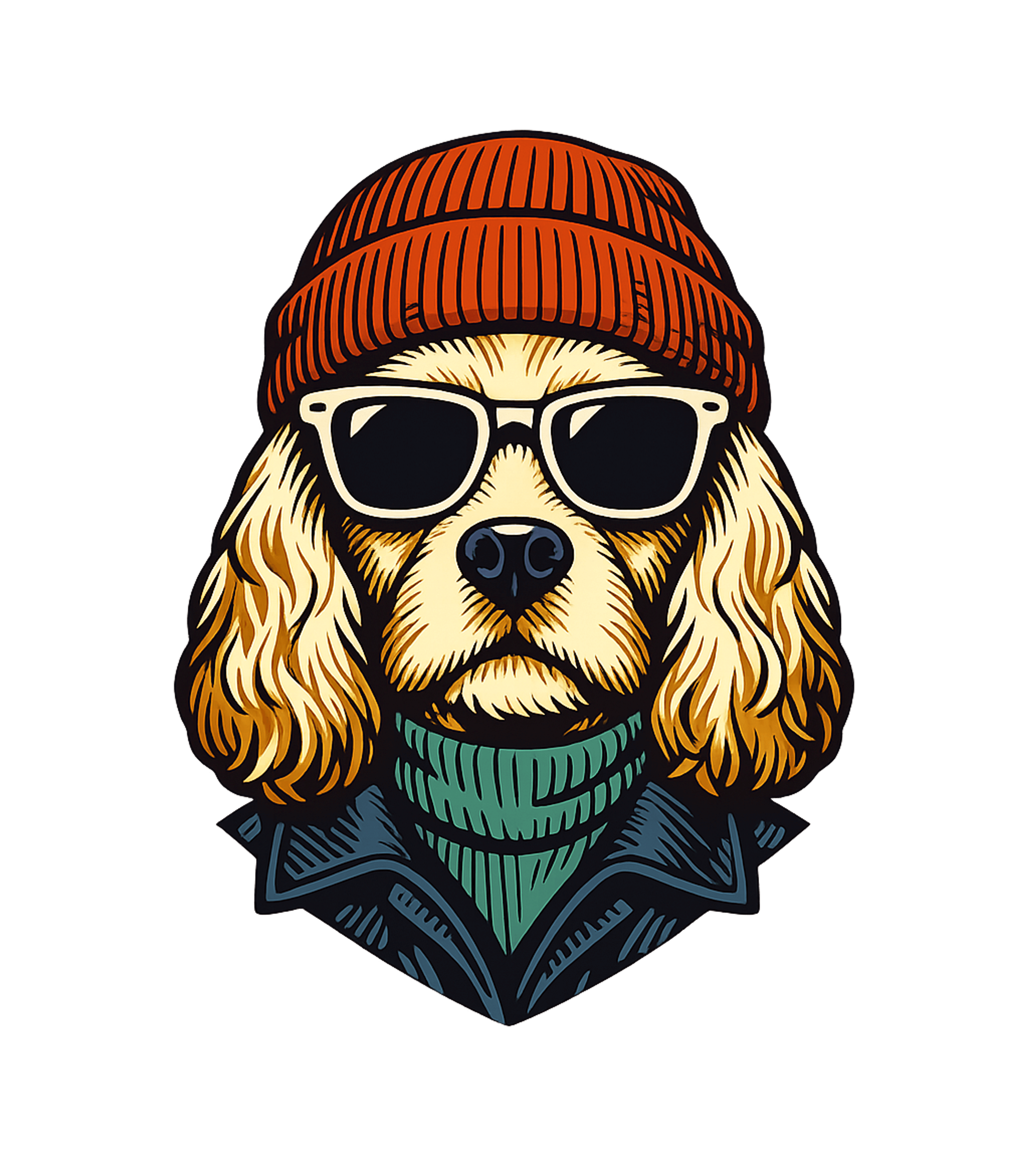 Cool Dog Beanie Dogs Hooded Sweatshirt featuring Show off your love for stylish pups with this cool graphic f – designed by Geoff Brown @ SunFrog Cool Dog Beanie Dogs Hooded Sweatshirt featuring Show off your love for stylish pups with this cool graphic f – designed by Geoff Brown @ SunFrog