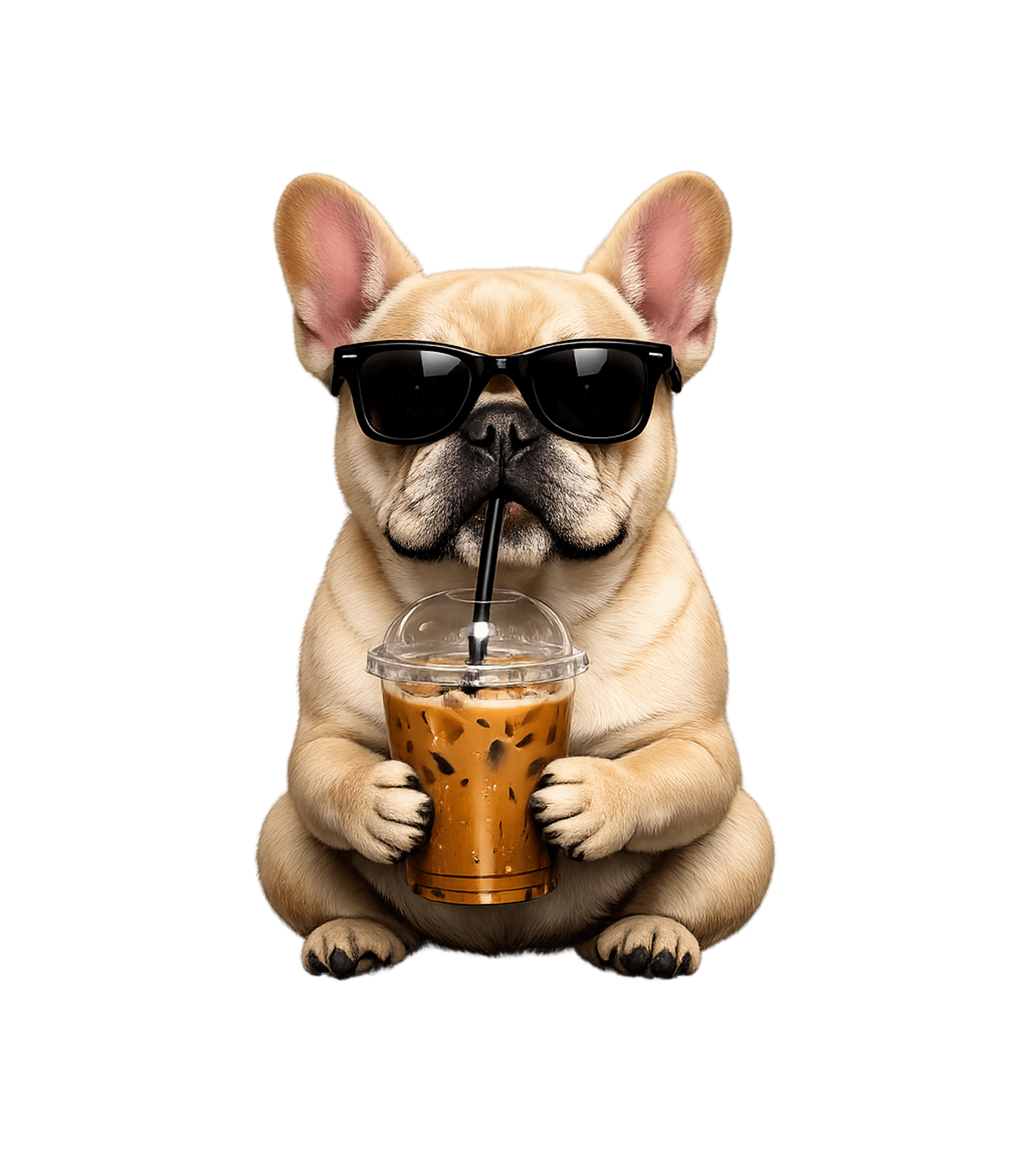 Cool Frenchie Coffee Dogs Premium T-Shirt featuring This adorable graphic features a cool French Bulldog wearing – designed by Geoff Brown @ SunFrog Cool Frenchie Coffee Dogs Premium T-Shirt featuring This adorable graphic features a cool French Bulldog wearing – designed by Geoff Brown @ SunFrog
