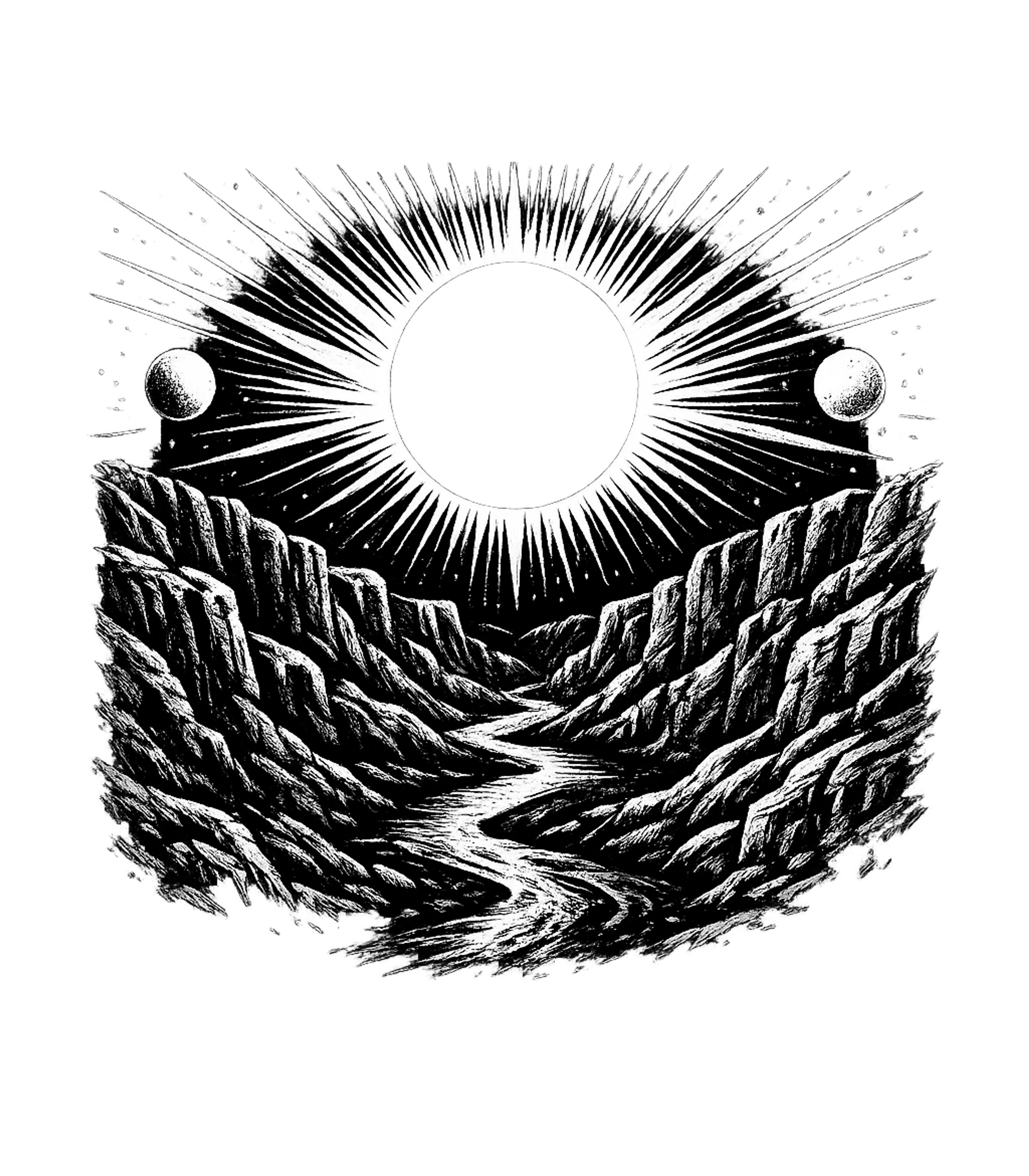 Cosmic Canyon Eclipse Hiking Premium T-Shirt featuring Embrace the mystique of the cosmos with this stunning black – designed by Geoff Brown @ SunFrog Cosmic Canyon Eclipse Hiking Premium T-Shirt featuring Embrace the mystique of the cosmos with this stunning black – designed by Geoff Brown @ SunFrog