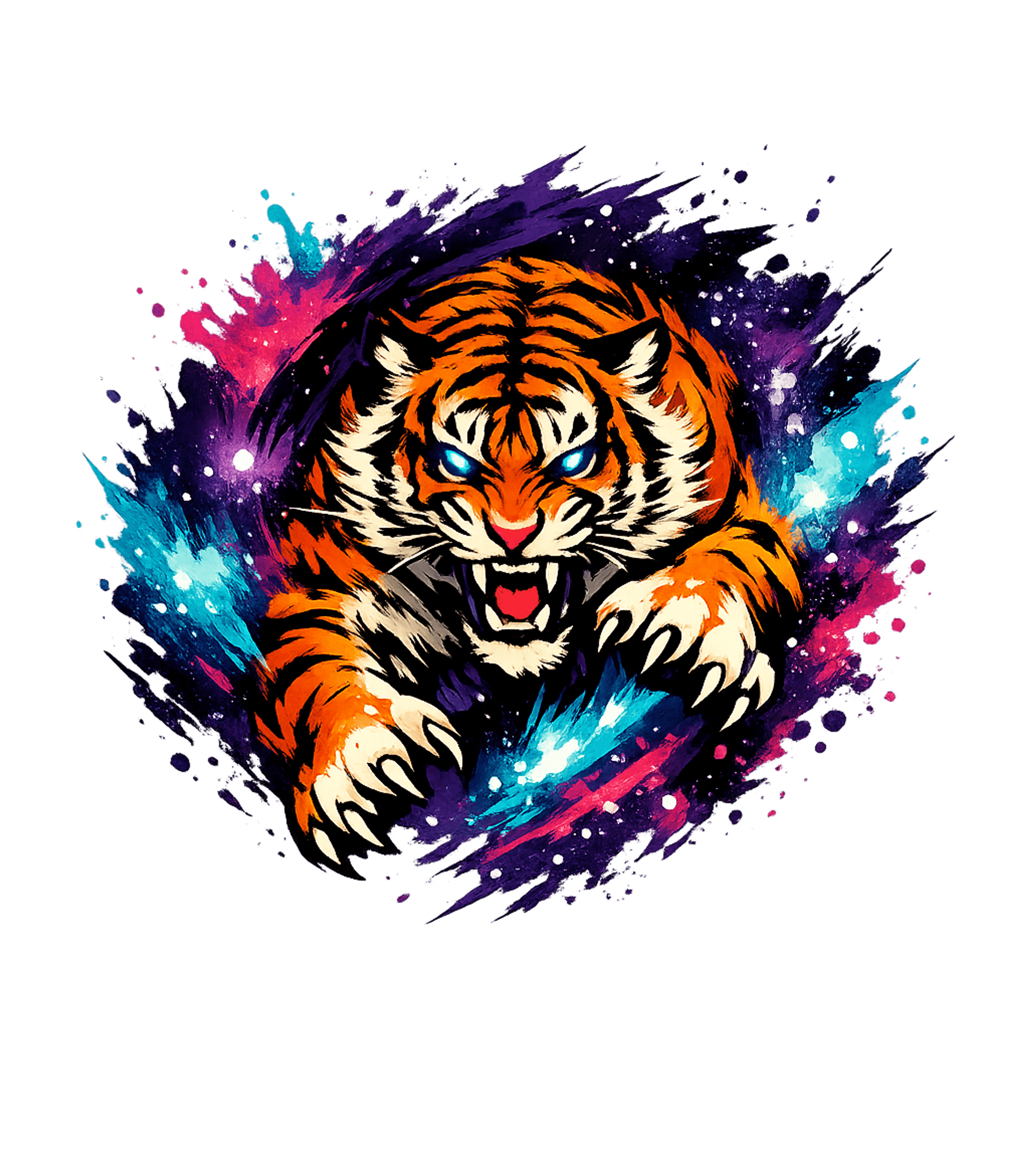 Cosmic Roaring Tiger Wildlife Premium T-Shirt featuring Unleash your inner beast with this dynamic t-shirt featuring – designed by Geoff Brown @ SunFrog Cosmic Roaring Tiger Wildlife Premium T-Shirt featuring Unleash your inner beast with this dynamic t-shirt featuring – designed by Geoff Brown @ SunFrog