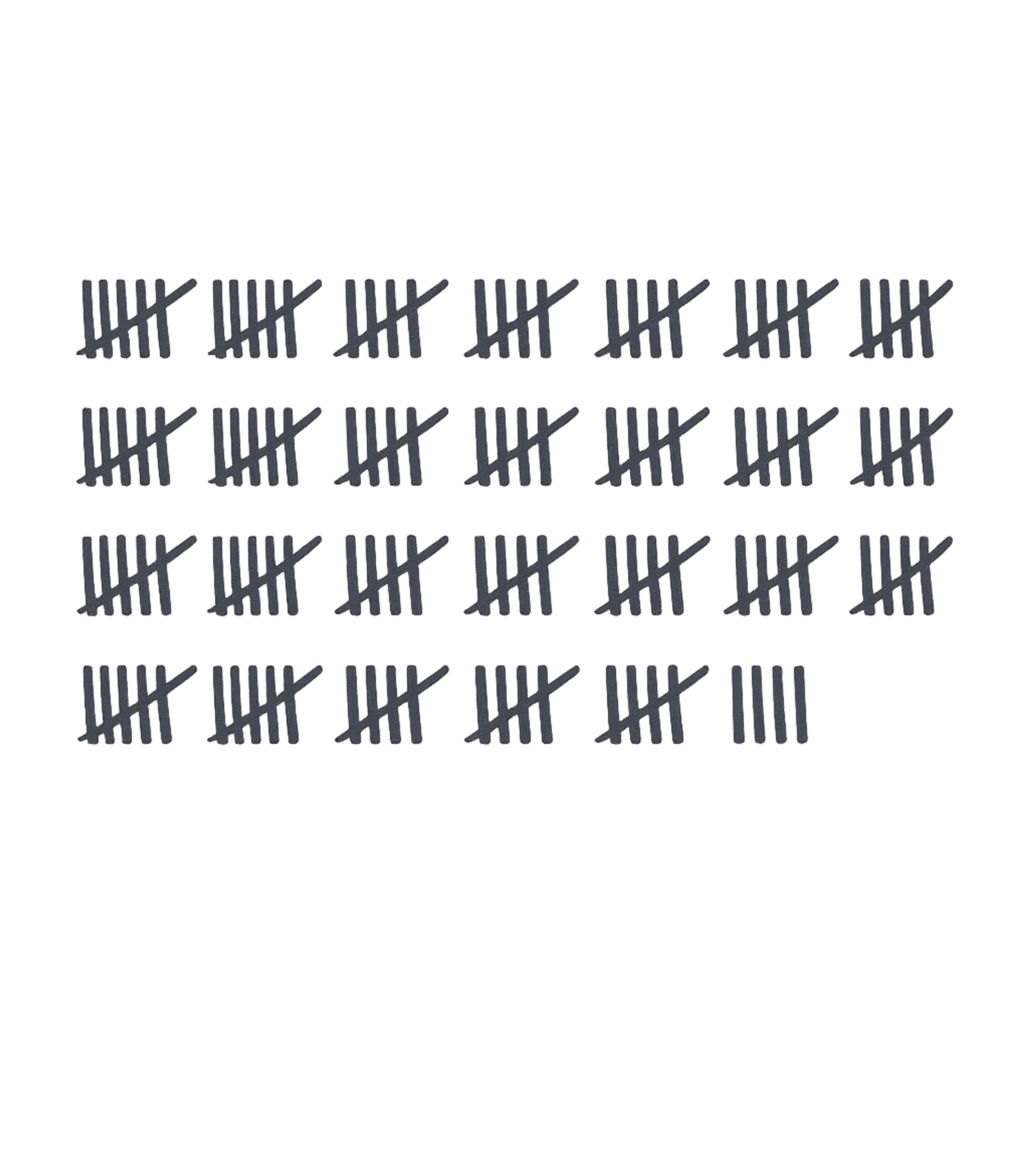 Counting The Days Sarcasm Premium T-Shirt featuring A stark graphic featuring classic tally marks, perfect for s – designed by Geoff Brown @ SunFrog Counting The Days Sarcasm Premium T-Shirt featuring A stark graphic featuring classic tally marks, perfect for s – designed by Geoff Brown @ SunFrog