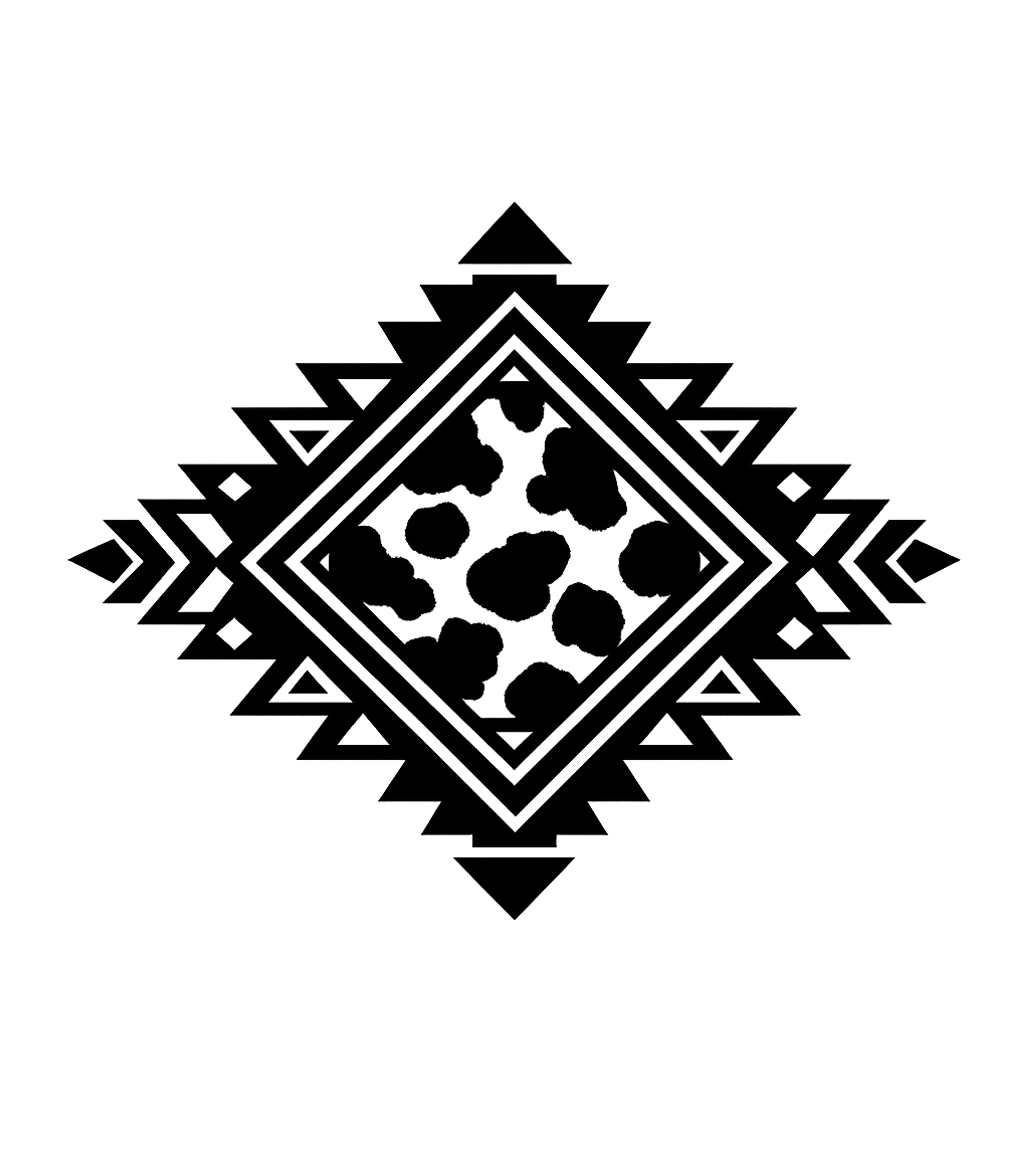 Cowprint Aztec Diamond Graphic Tee Graphic Premium T-Shirt featuring Generated via Design Mixer – designed by Geoff Brown @ SunFrog Cowprint Aztec Diamond Graphic Tee Graphic Premium T-Shirt featuring Generated via Design Mixer – designed by Geoff Brown @ SunFrog