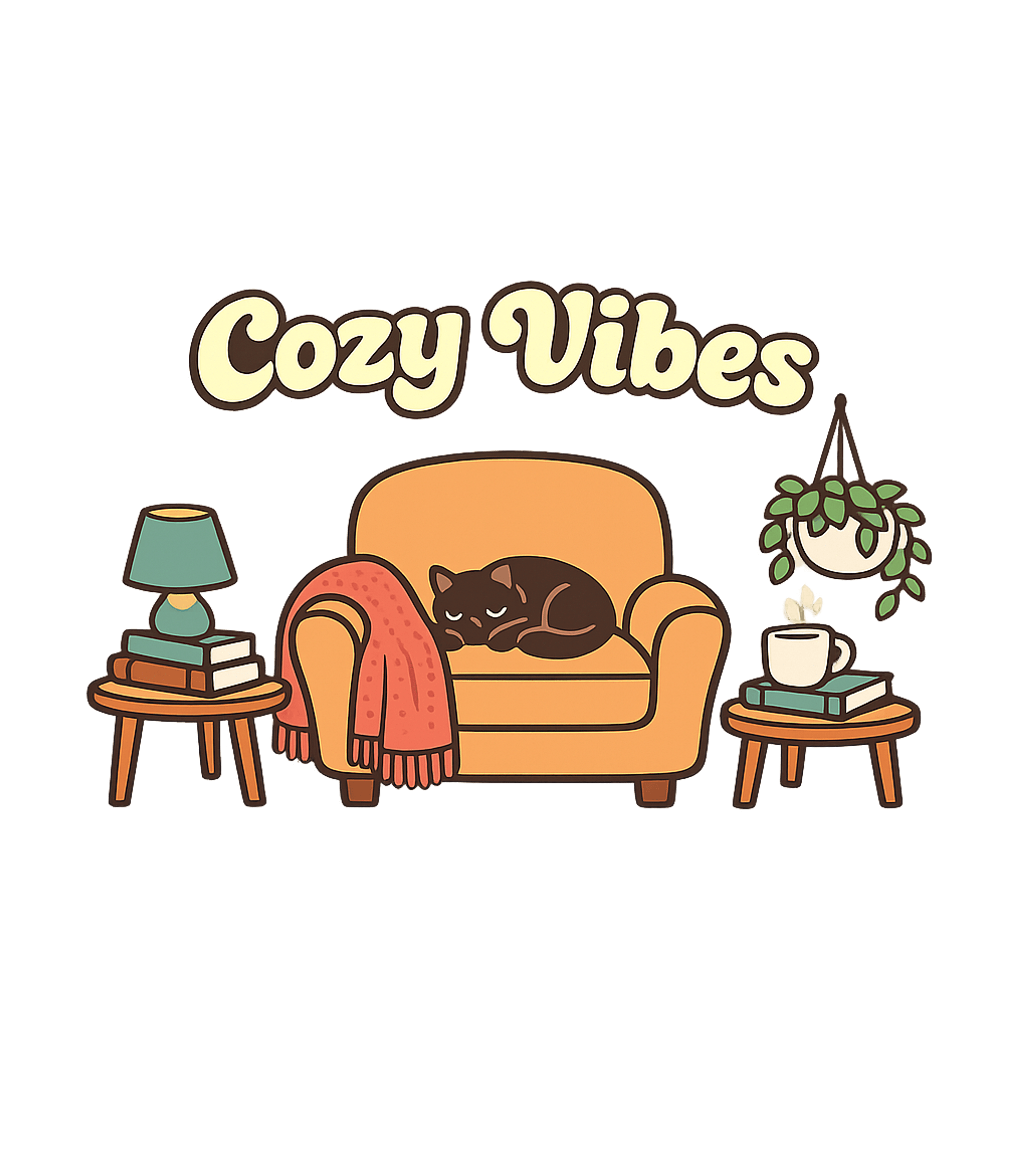 Cozy Vibes Cat Cats Premium T-Shirt featuring Embrace ultimate comfort with this charming 'Cozy Vibes' des – designed by Geoff Brown @ SunFrog Cozy Vibes Cat Cats Premium T-Shirt featuring Embrace ultimate comfort with this charming 'Cozy Vibes' des – designed by Geoff Brown @ SunFrog