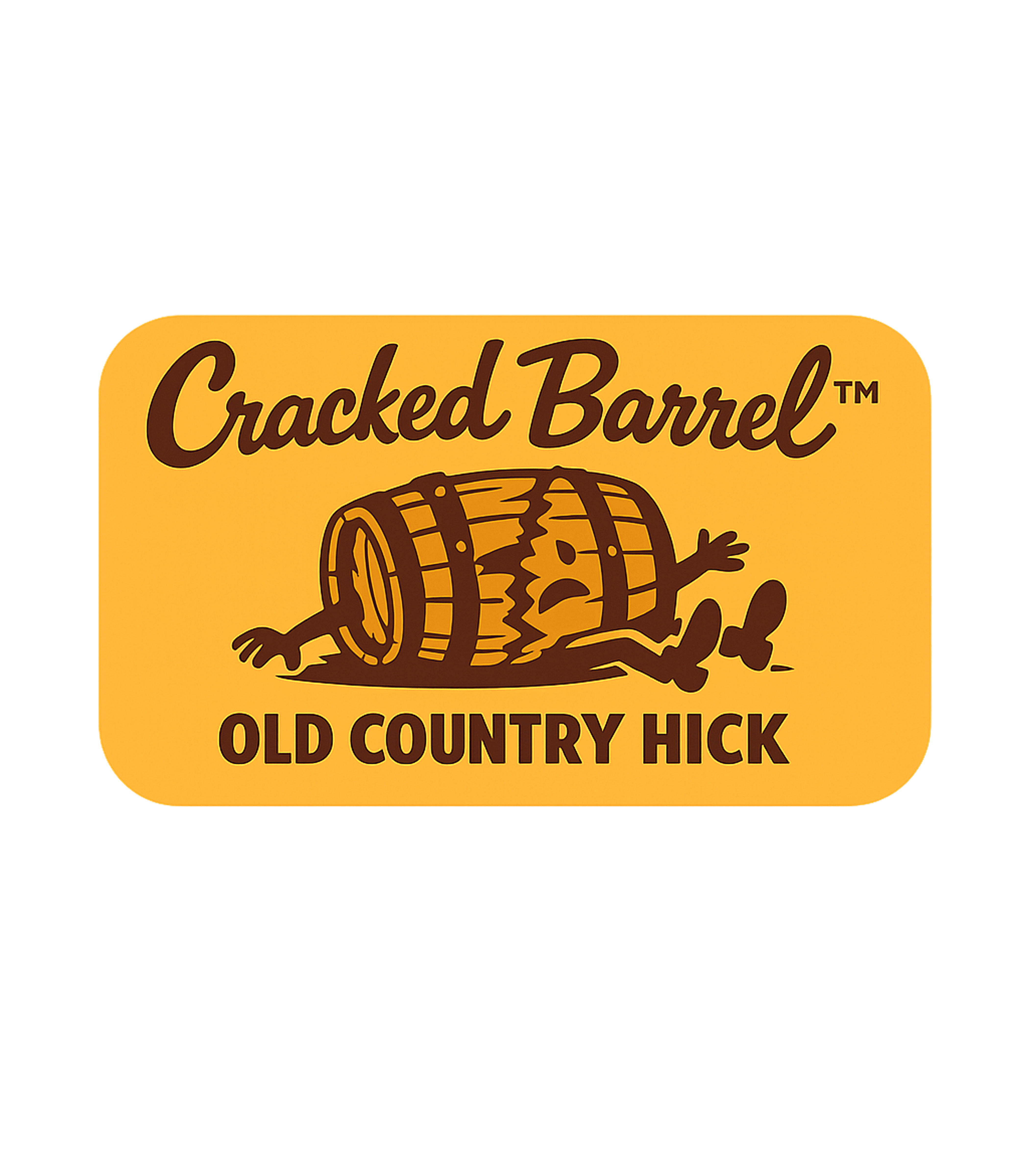 Cracked Barrel Hick Sarcasm Premium T-Shirt featuring Show off your rustic sense of humor with this "Cracked Barre – designed by Geoff Brown @ SunFrog Cracked Barrel Hick Sarcasm Premium T-Shirt featuring Show off your rustic sense of humor with this "Cracked Barre – designed by Geoff Brown @ SunFrog