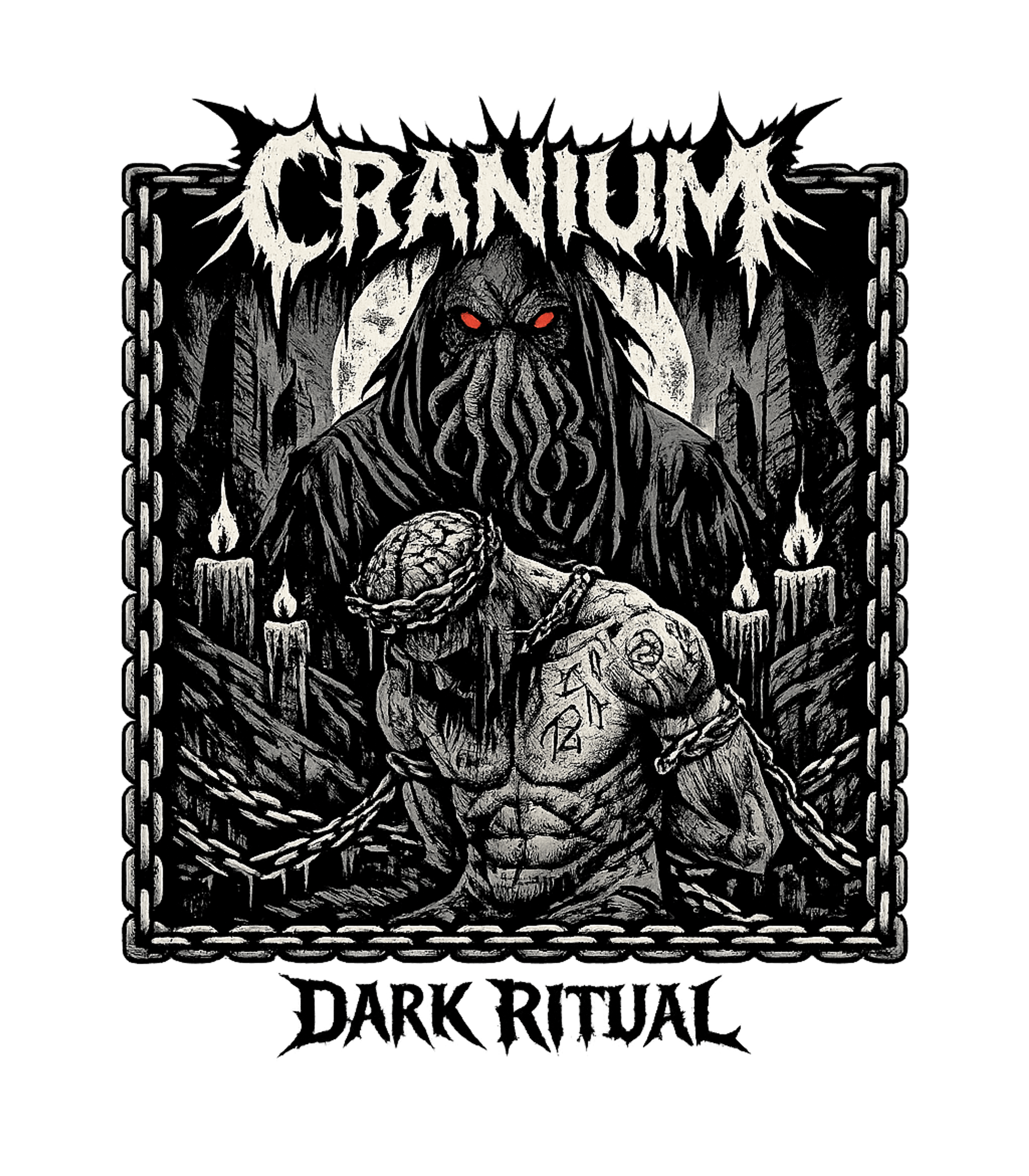 Cranium Dark Summoning Music Crewneck Sweatshirt featuring Embrace the dark and mysterious with this graphic t-shirt fe – designed by Geoff Brown @ SunFrog Cranium Dark Summoning Music Crewneck Sweatshirt featuring Embrace the dark and mysterious with this graphic t-shirt fe – designed by Geoff Brown @ SunFrog