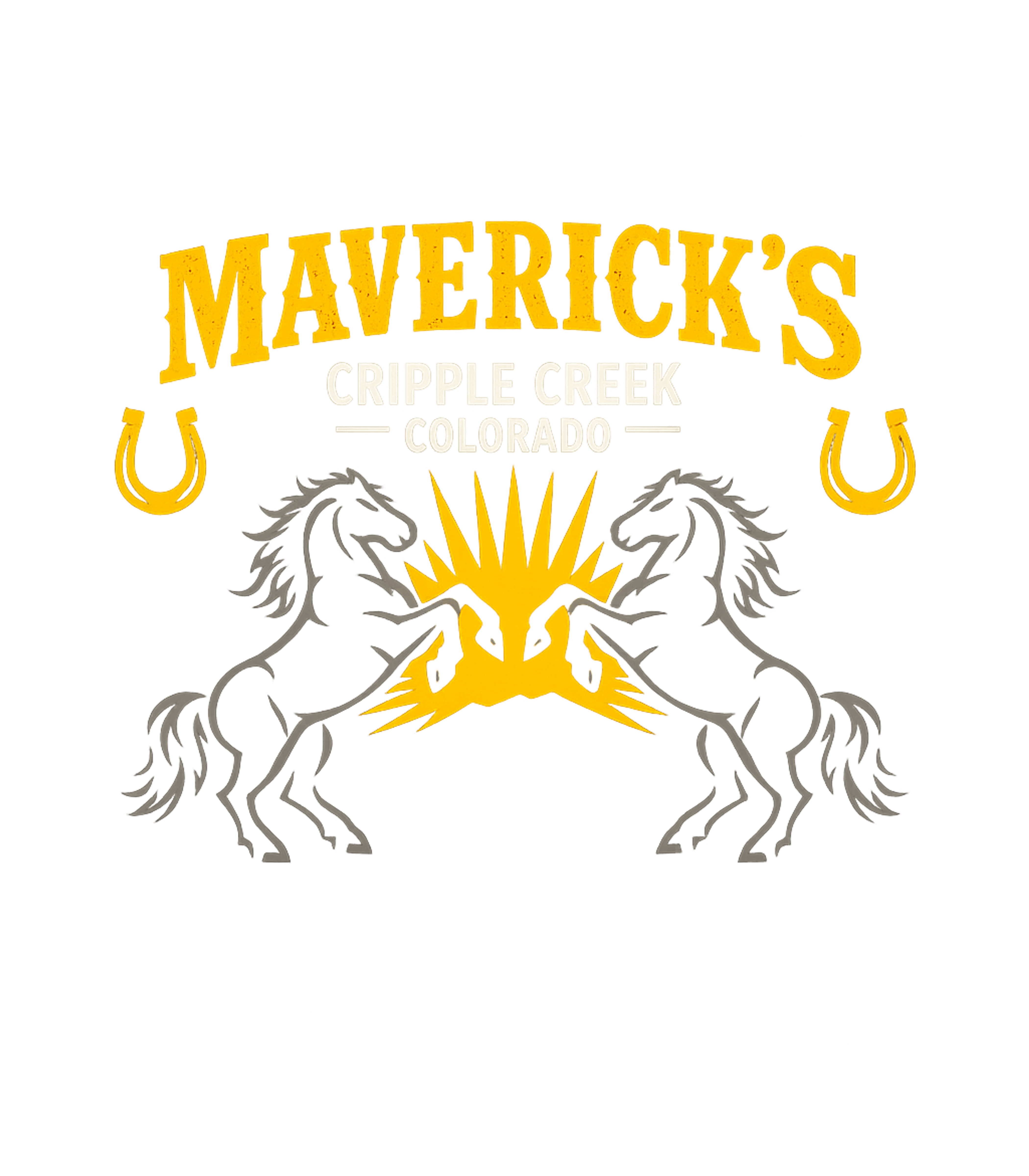 Cripple Creek Colorado Western Colorado Premium T-Shirt featuring This bold graphic tee features two rearing horses and horses – designed by Geoff Brown @ SunFrog Cripple Creek Colorado Western Colorado Premium T-Shirt featuring This bold graphic tee features two rearing horses and horses – designed by Geoff Brown @ SunFrog