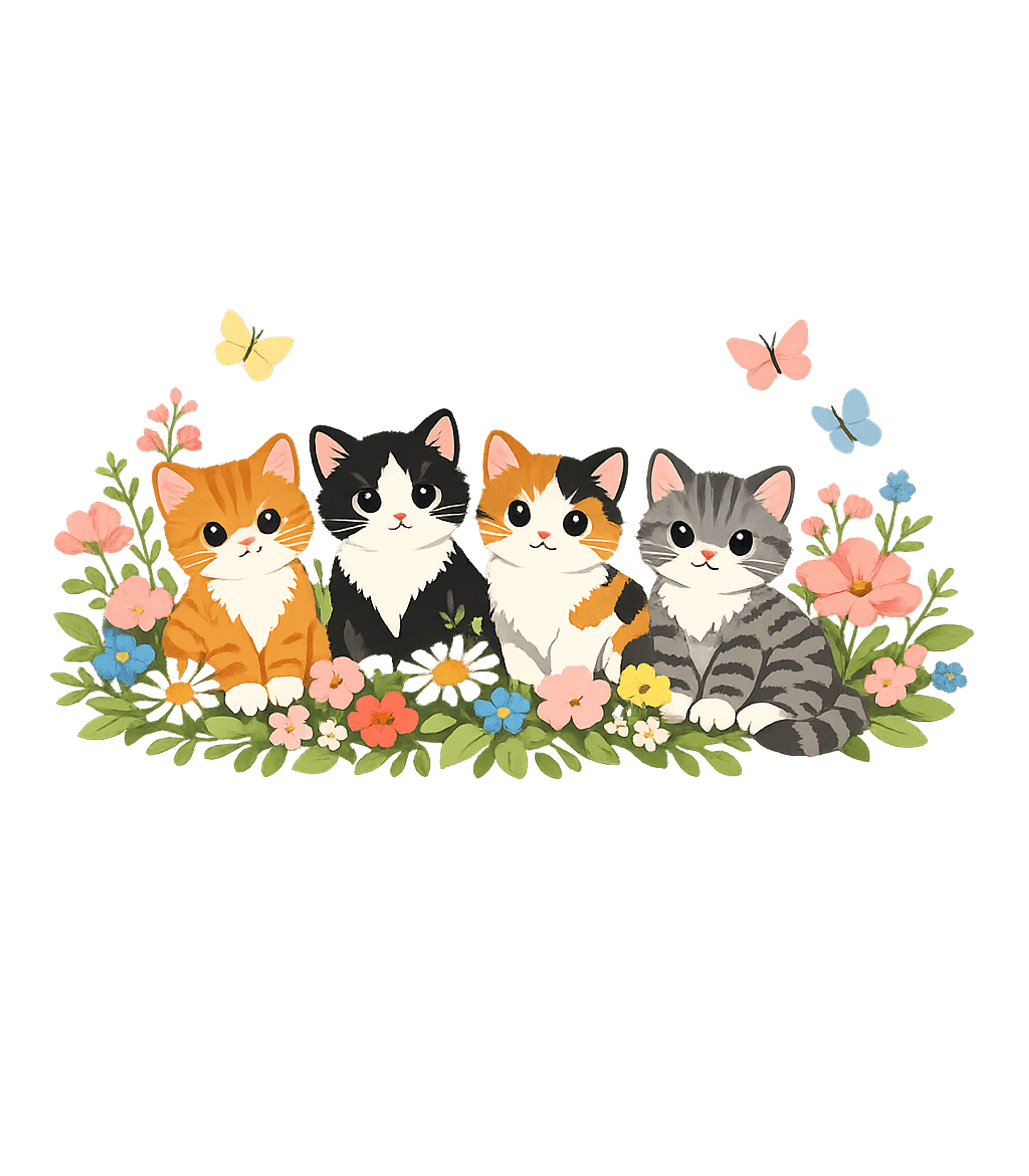 Cute Cat Garden Cats Hooded Sweatshirt featuring This adorable artwork features a line of charming cats nestl – designed by Geoff Brown @ SunFrog Cute Cat Garden Cats Hooded Sweatshirt featuring This adorable artwork features a line of charming cats nestl – designed by Geoff Brown @ SunFrog