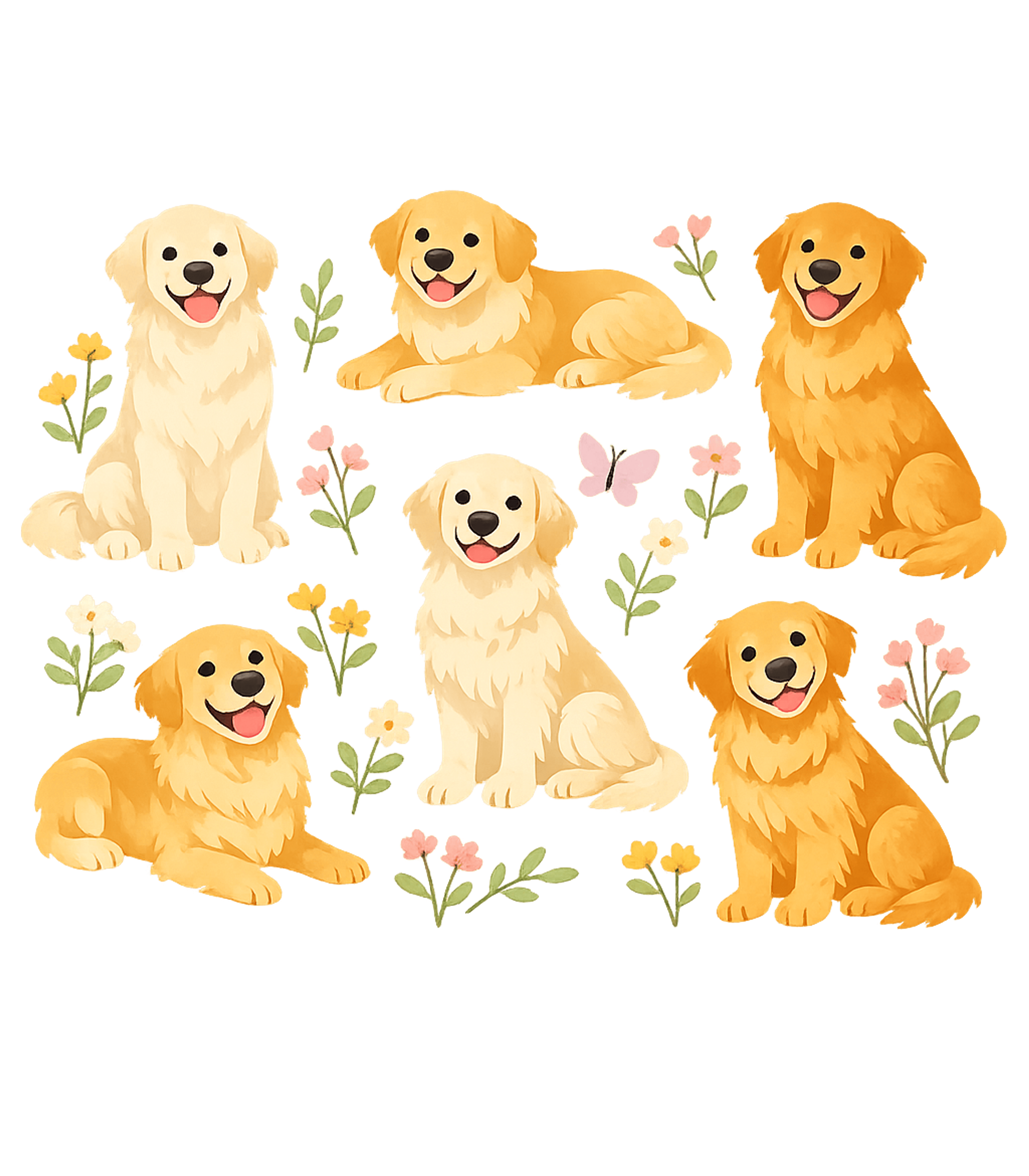 Cute Golden Retriever Dogs Dogs Hooded Sweatshirt featuring This heartwarming artwork features multiple adorable Golden – designed by Geoff Brown @ SunFrog Cute Golden Retriever Dogs Dogs Hooded Sweatshirt featuring This heartwarming artwork features multiple adorable Golden – designed by Geoff Brown @ SunFrog