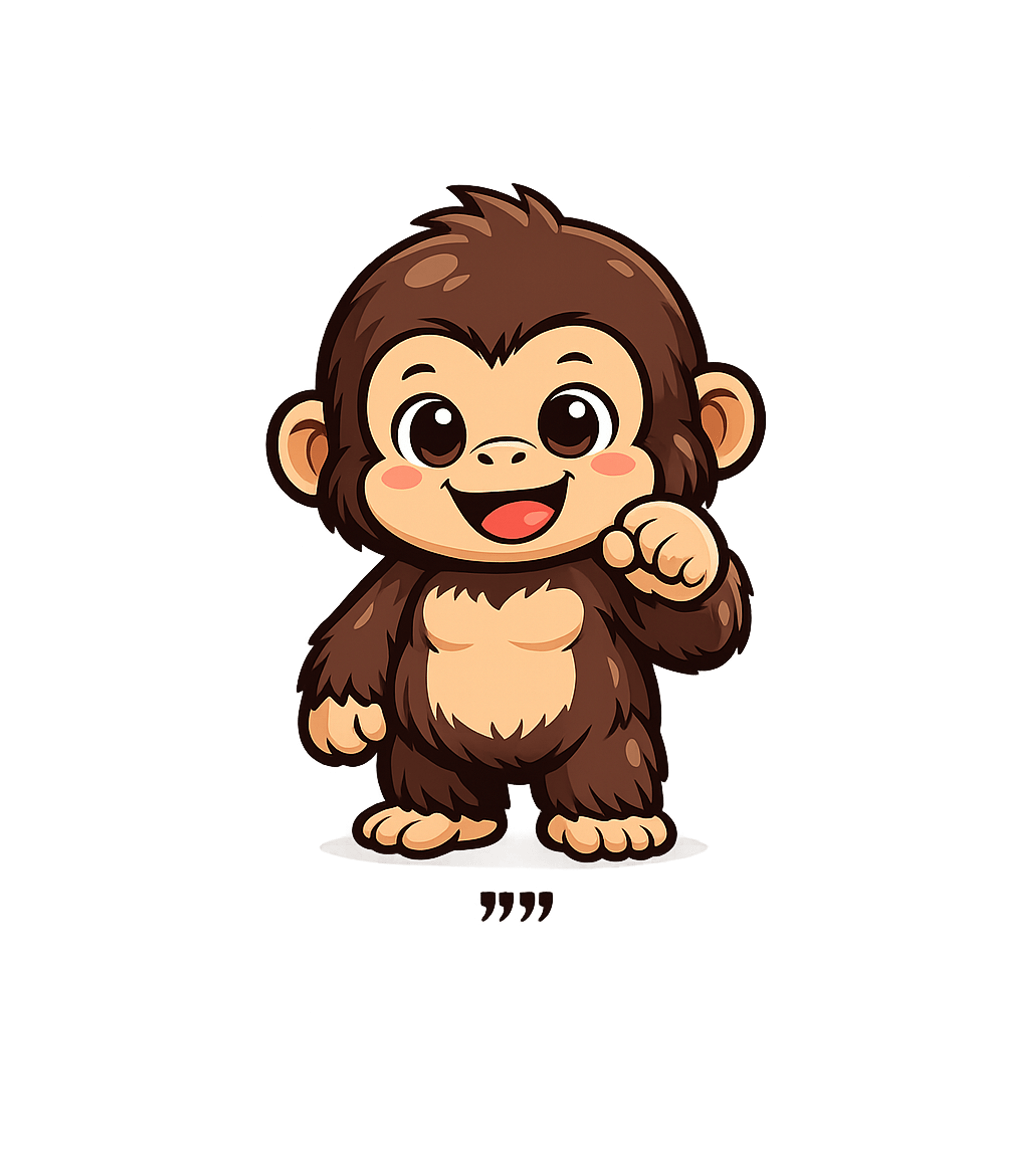 Cute Happy Monkey Wildlife Premium T-Shirt featuring This adorable graphic features a happy cartoon monkey, perfe – designed by Geoff Brown @ SunFrog Cute Happy Monkey Wildlife Premium T-Shirt featuring This adorable graphic features a happy cartoon monkey, perfe – designed by Geoff Brown @ SunFrog