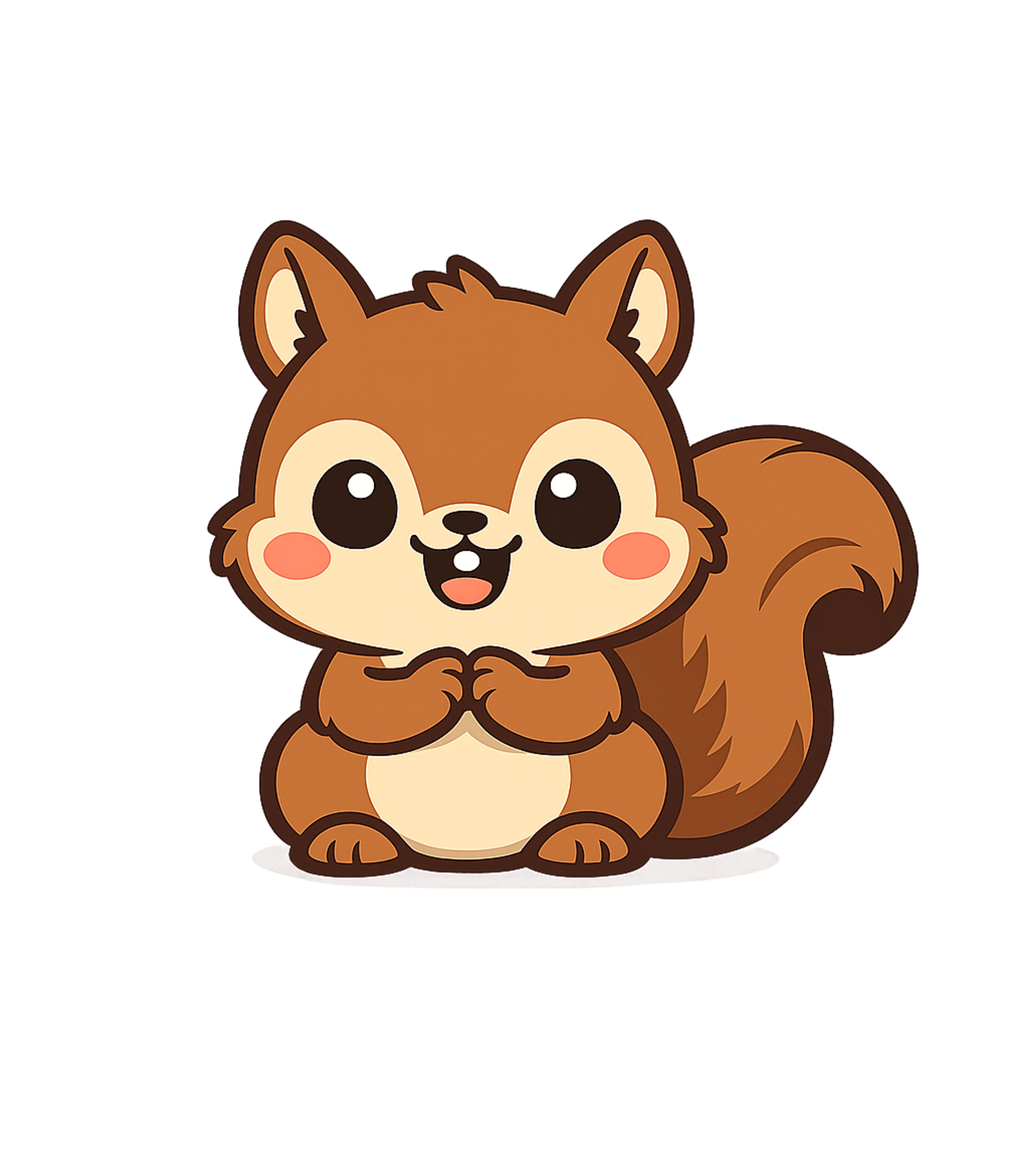 Cute Happy Squirrel Wildlife Premium T-Shirt featuring This adorable graphic tee features a happy, chubby squirrel – designed by Geoff Brown @ SunFrog Cute Happy Squirrel Wildlife Premium T-Shirt featuring This adorable graphic tee features a happy, chubby squirrel – designed by Geoff Brown @ SunFrog