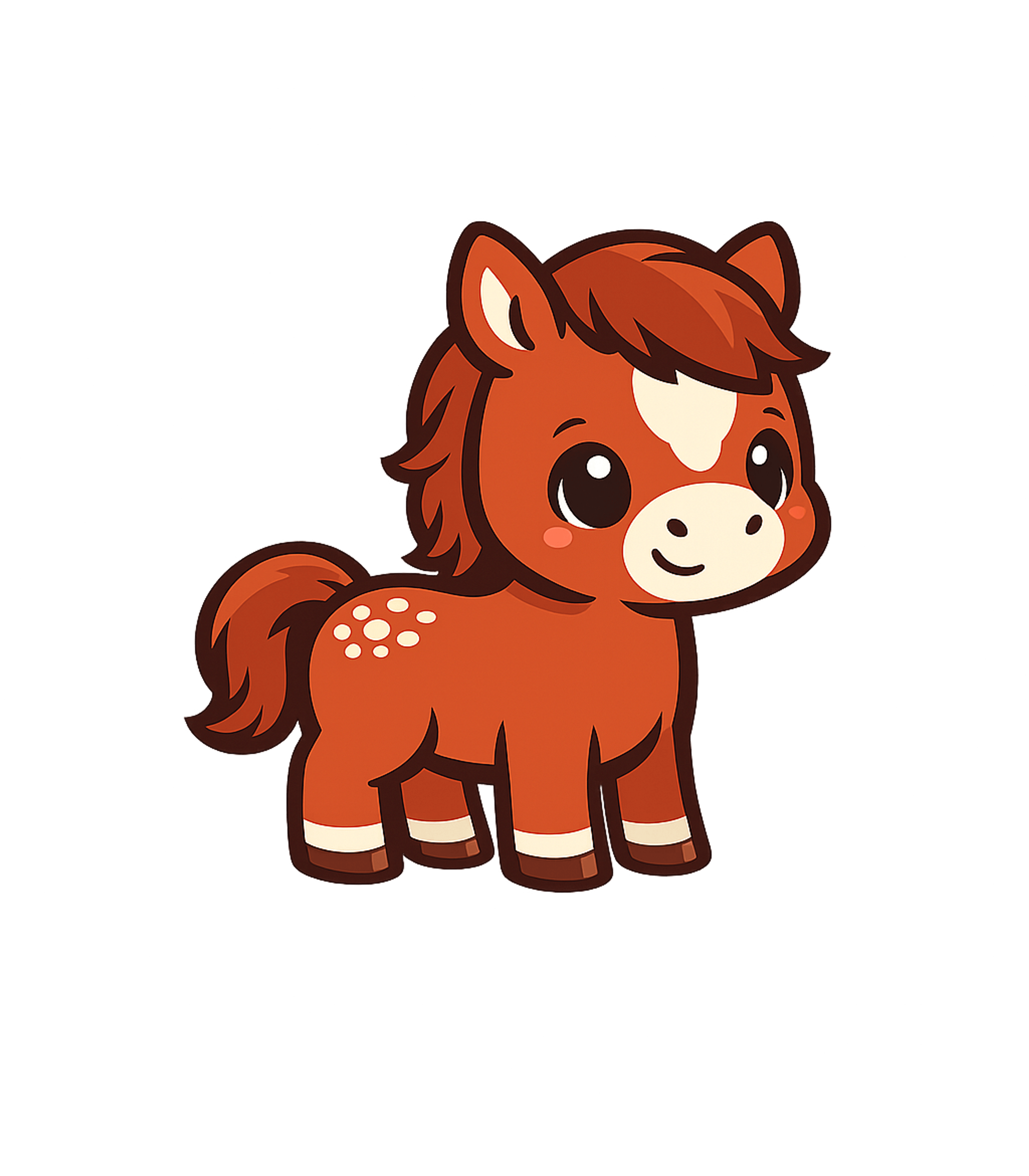 Cute Little Pony Horses Premium T-Shirt featuring This adorable graphic features a sweet, brown cartoon pony w – designed by Geoff Brown @ SunFrog Cute Little Pony Horses Premium T-Shirt featuring This adorable graphic features a sweet, brown cartoon pony w – designed by Geoff Brown @ SunFrog