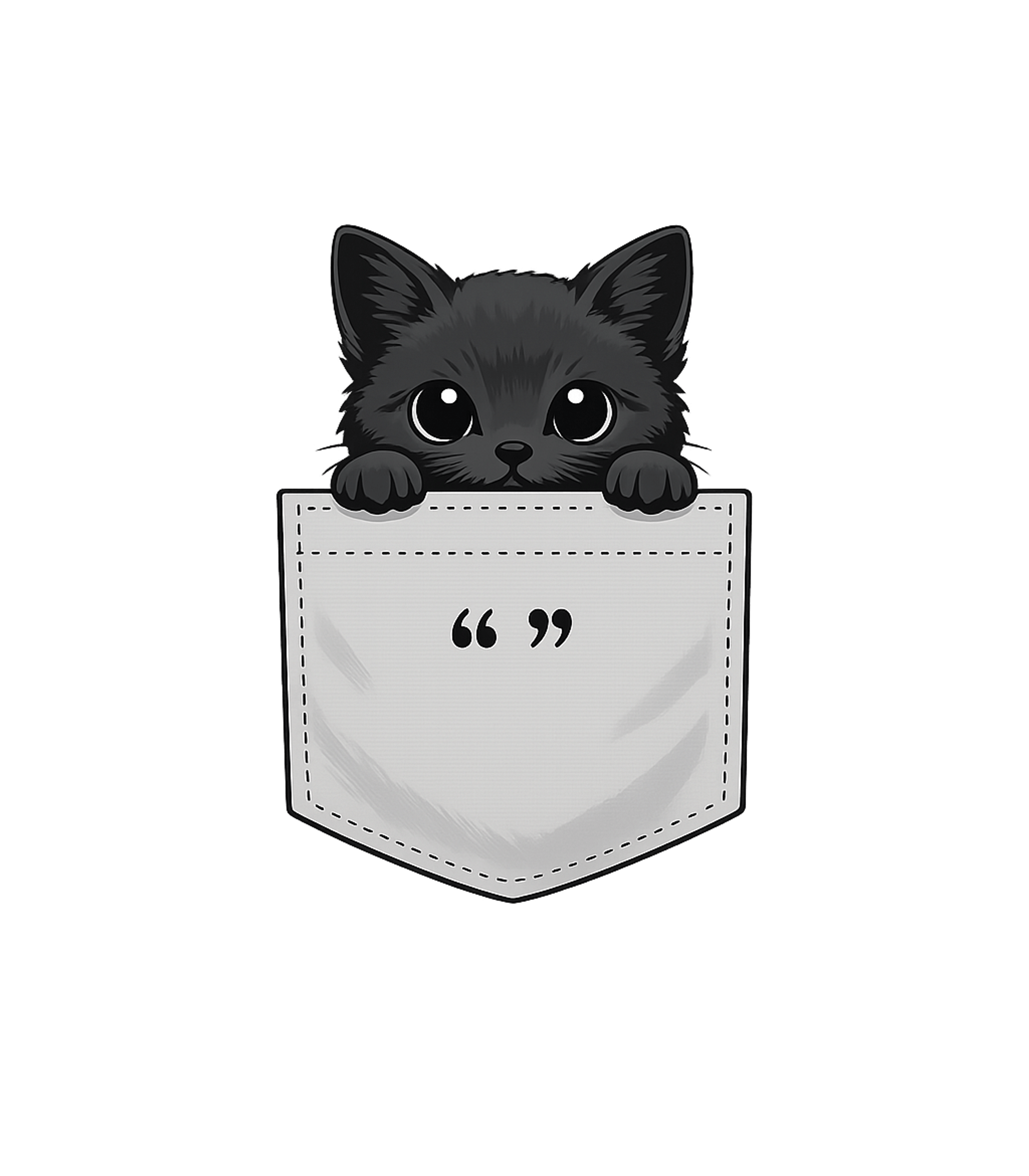 Cute Pocket Cat Cats Premium T-Shirt featuring This adorable graphic features a charming black cat peeking – designed by Geoff Brown @ SunFrog Cute Pocket Cat Cats Premium T-Shirt featuring This adorable graphic features a charming black cat peeking – designed by Geoff Brown @ SunFrog