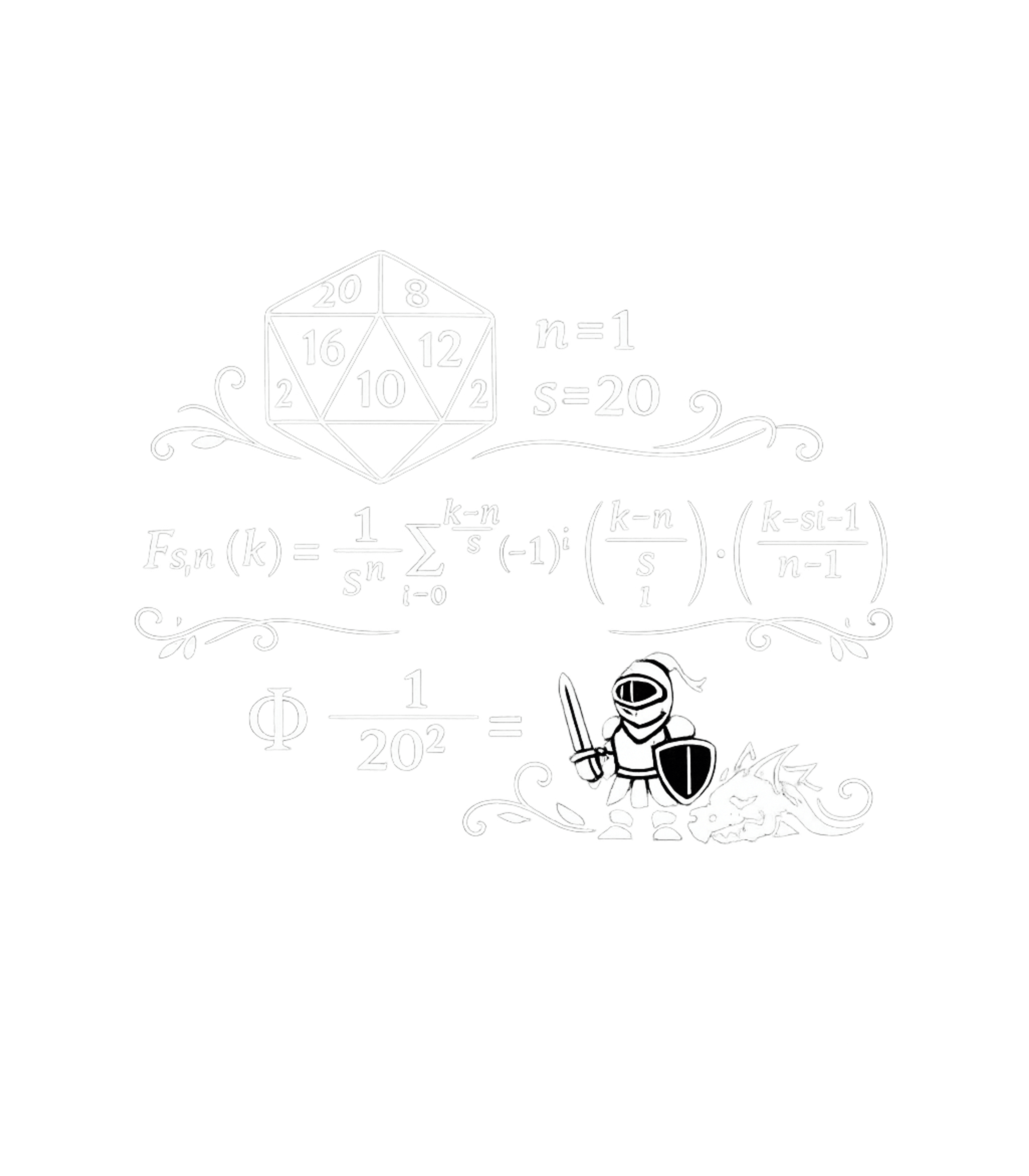 D20 Math Knight Gaming Hooded Sweatshirt featuring This design combines the thrill of tabletop RPGs with a dash – designed by Geoff Brown @ SunFrog D20 Math Knight Gaming Hooded Sweatshirt featuring This design combines the thrill of tabletop RPGs with a dash – designed by Geoff Brown @ SunFrog