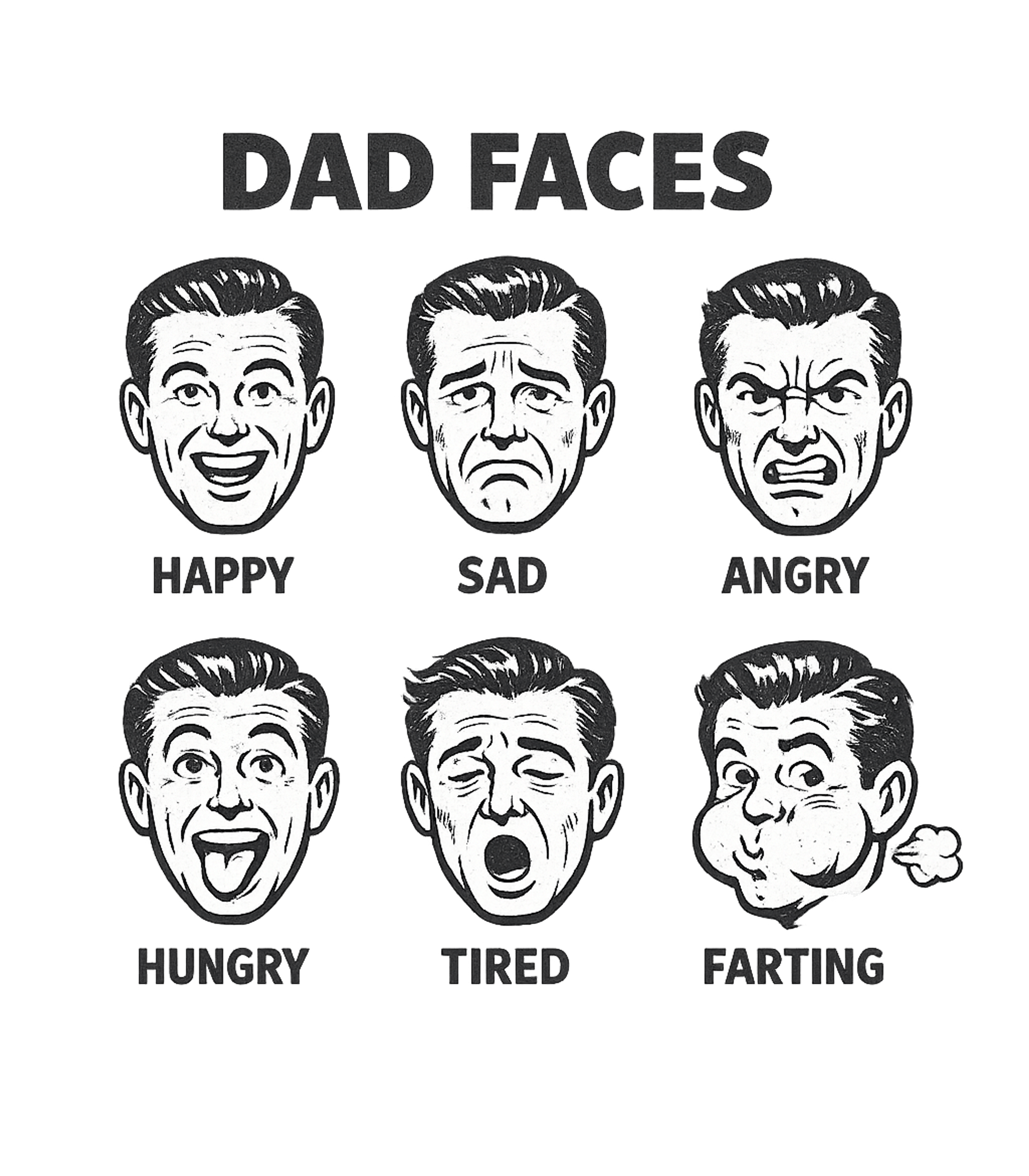 Dad Faces Men's T Shirt Graphic Premium T-Shirt featuring Generated via Design Mixer – designed by Geoff Brown @ SunFrog Dad Faces Men's T Shirt Graphic Premium T-Shirt featuring Generated via Design Mixer – designed by Geoff Brown @ SunFrog