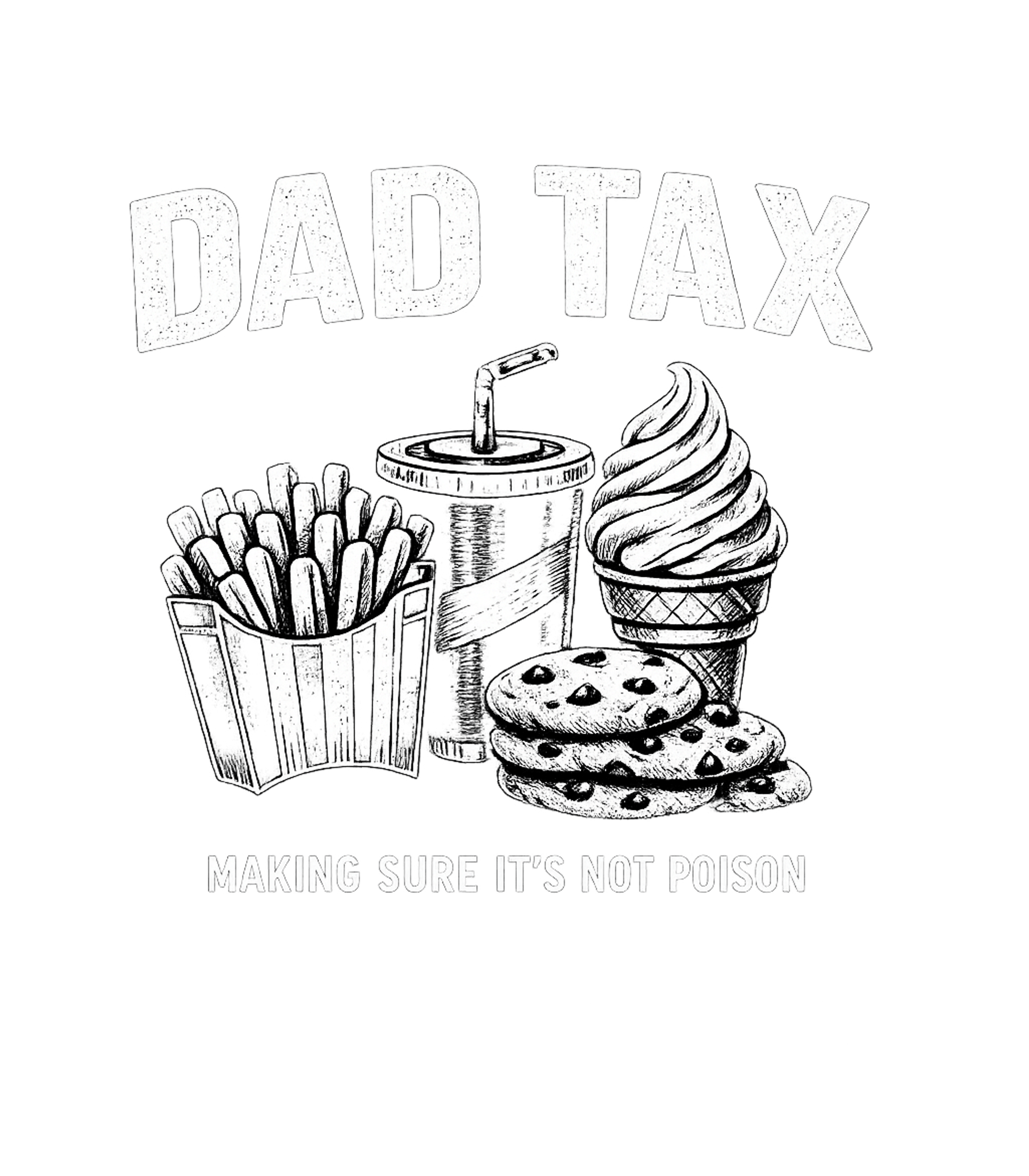 Dad Tax Snack Tester Dad Jokes Crewneck Sweatshirt featuring This humorous t-shirt features the 'Dad Tax' phrase alongsid – designed by Geoff Brown @ SunFrog Dad Tax Snack Tester Dad Jokes Crewneck Sweatshirt featuring This humorous t-shirt features the 'Dad Tax' phrase alongsid – designed by Geoff Brown @ SunFrog