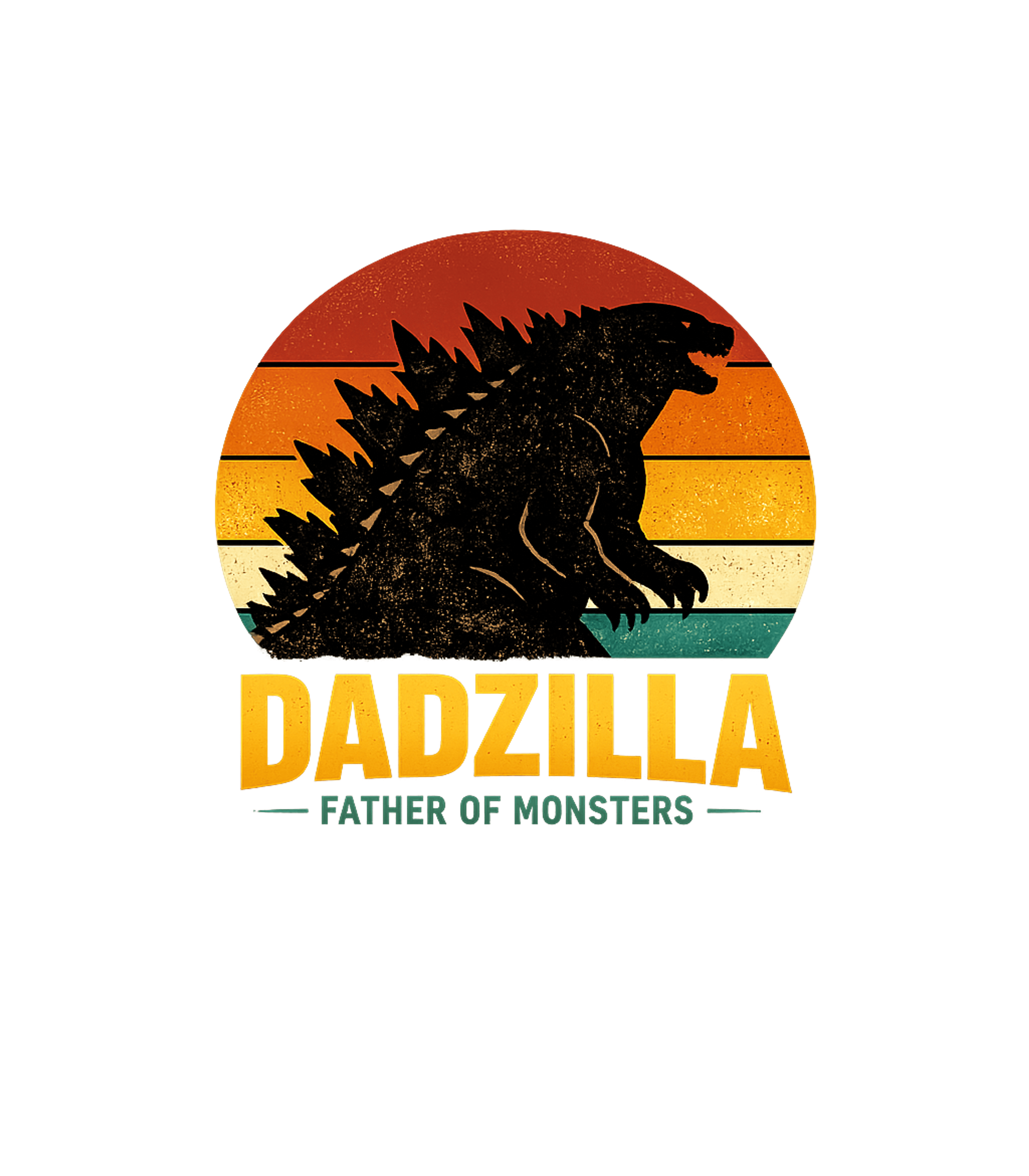 Dadzilla Father of Monsters Dads Premium T-Shirt featuring Celebrate the ultimate dad with this vintage-style Dadzilla – designed by Geoff Brown @ SunFrog Dadzilla Father of Monsters Dads Premium T-Shirt featuring Celebrate the ultimate dad with this vintage-style Dadzilla – designed by Geoff Brown @ SunFrog