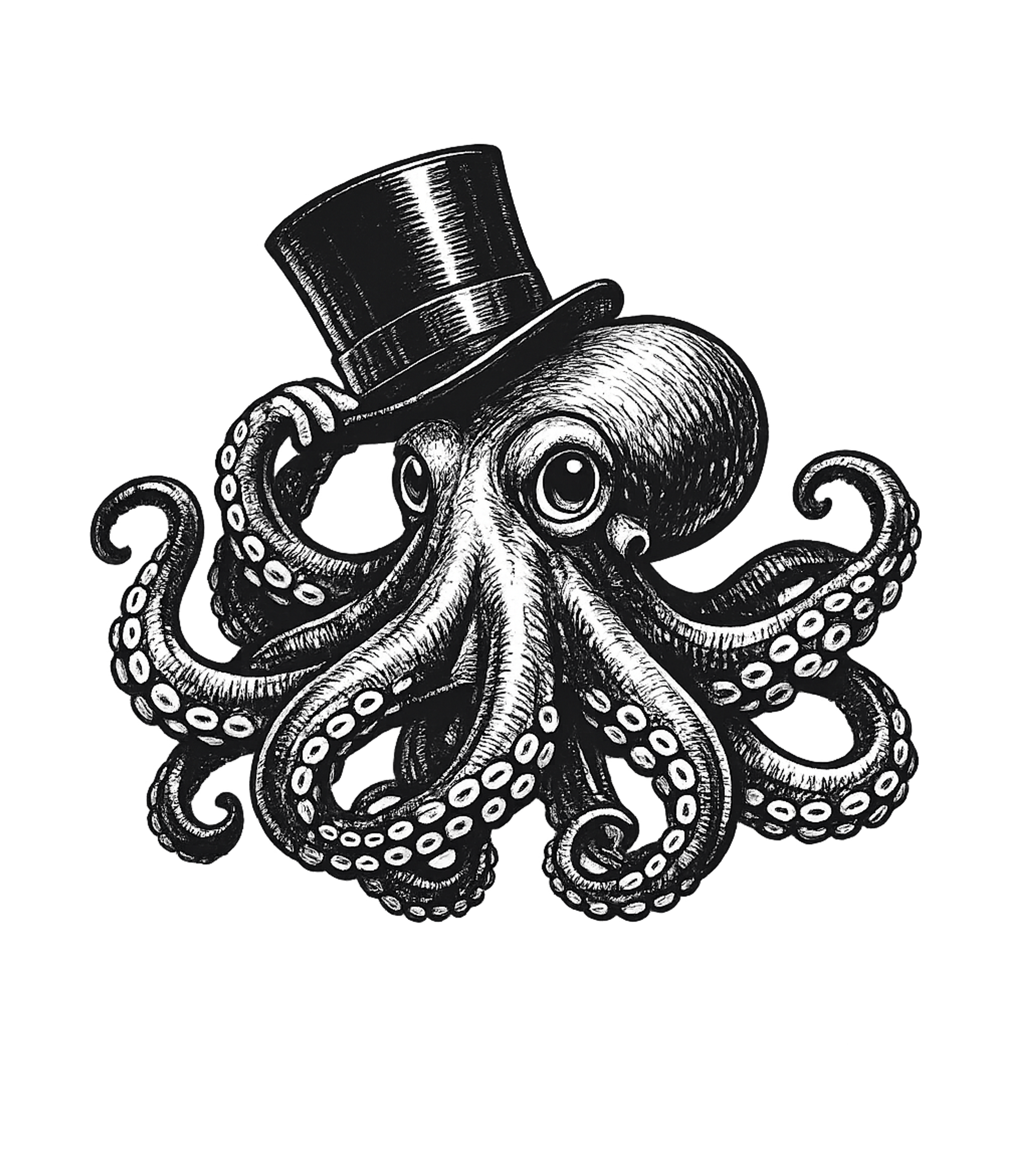 Dapper Octopus Top Hat Wildlife Crewneck Sweatshirt featuring Show off your unique style with this charming graphic featur – designed by Geoff Brown @ SunFrog Dapper Octopus Top Hat Wildlife Crewneck Sweatshirt featuring Show off your unique style with this charming graphic featur – designed by Geoff Brown @ SunFrog