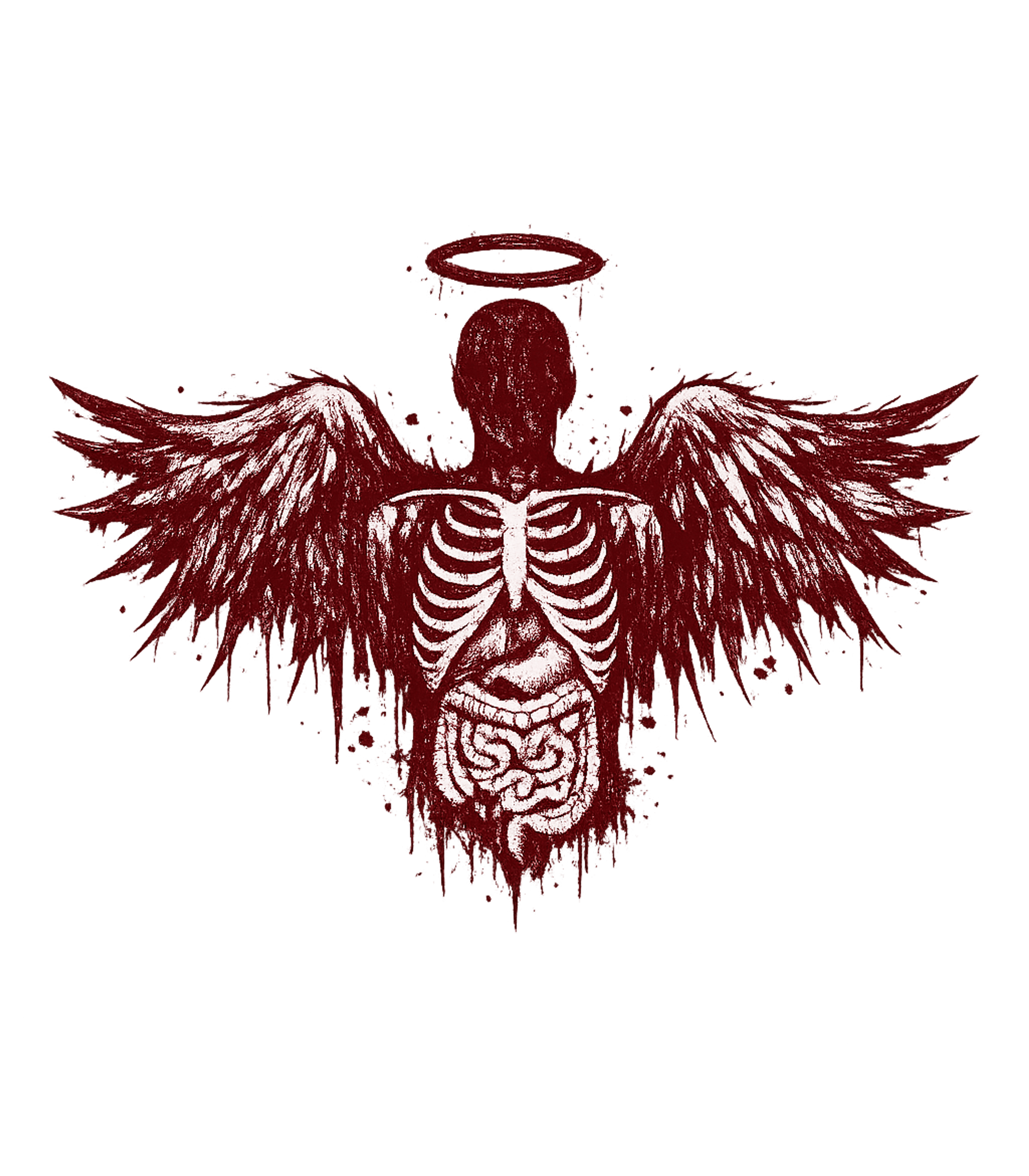 Dark Angel Anatomy Inspirational Messages Premium T-Shirt featuring Embrace the profound duality of spirit and body with this st – designed by Geoff Brown @ SunFrog Dark Angel Anatomy Inspirational Messages Premium T-Shirt featuring Embrace the profound duality of spirit and body with this st – designed by Geoff Brown @ SunFrog