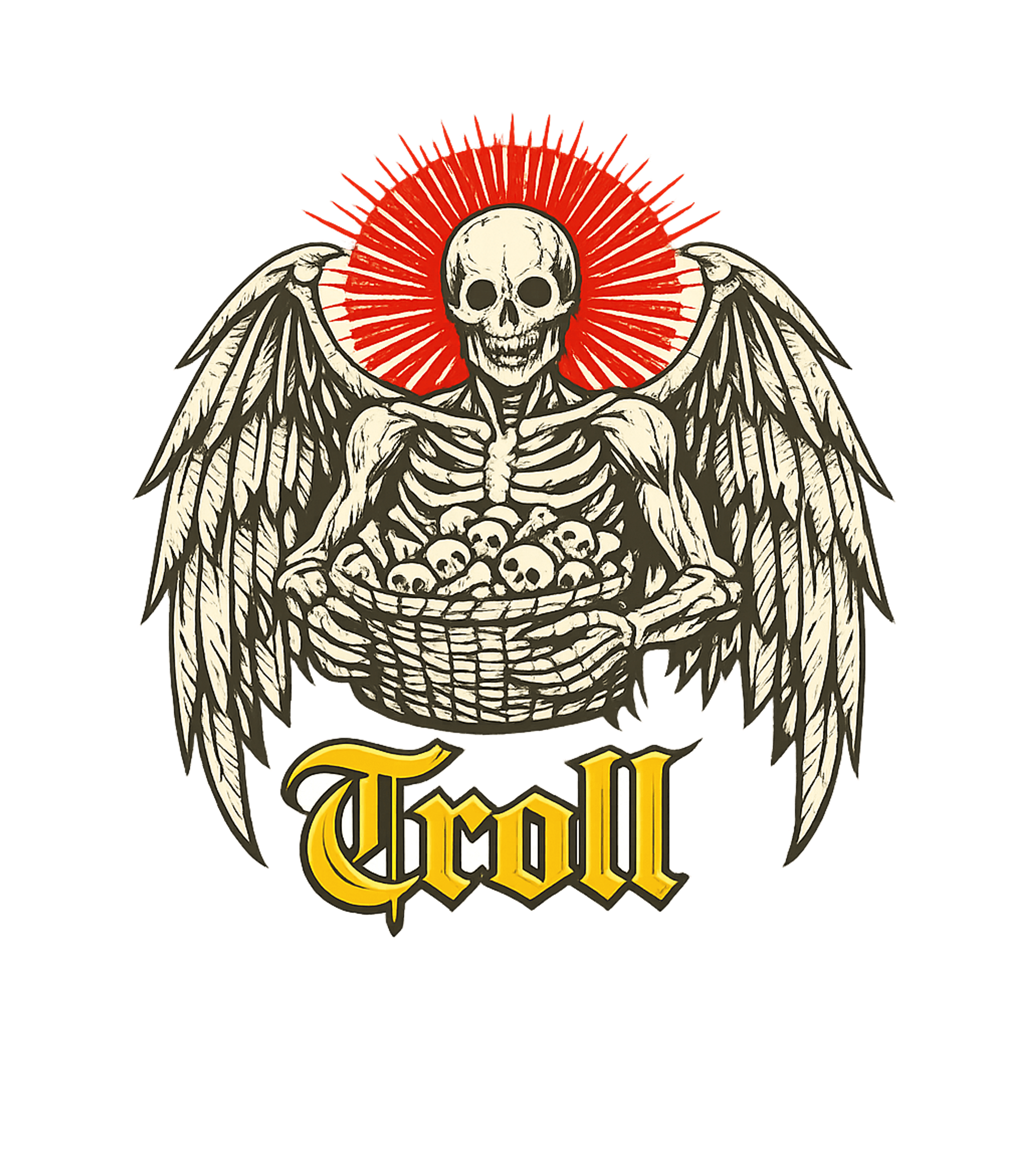 Dark Angel Troll halloween Crewneck Sweatshirt featuring Embrace a unique blend of gothic art and playful darkness wi – designed by Geoff Brown @ SunFrog Dark Angel Troll halloween Crewneck Sweatshirt featuring Embrace a unique blend of gothic art and playful darkness wi – designed by Geoff Brown @ SunFrog