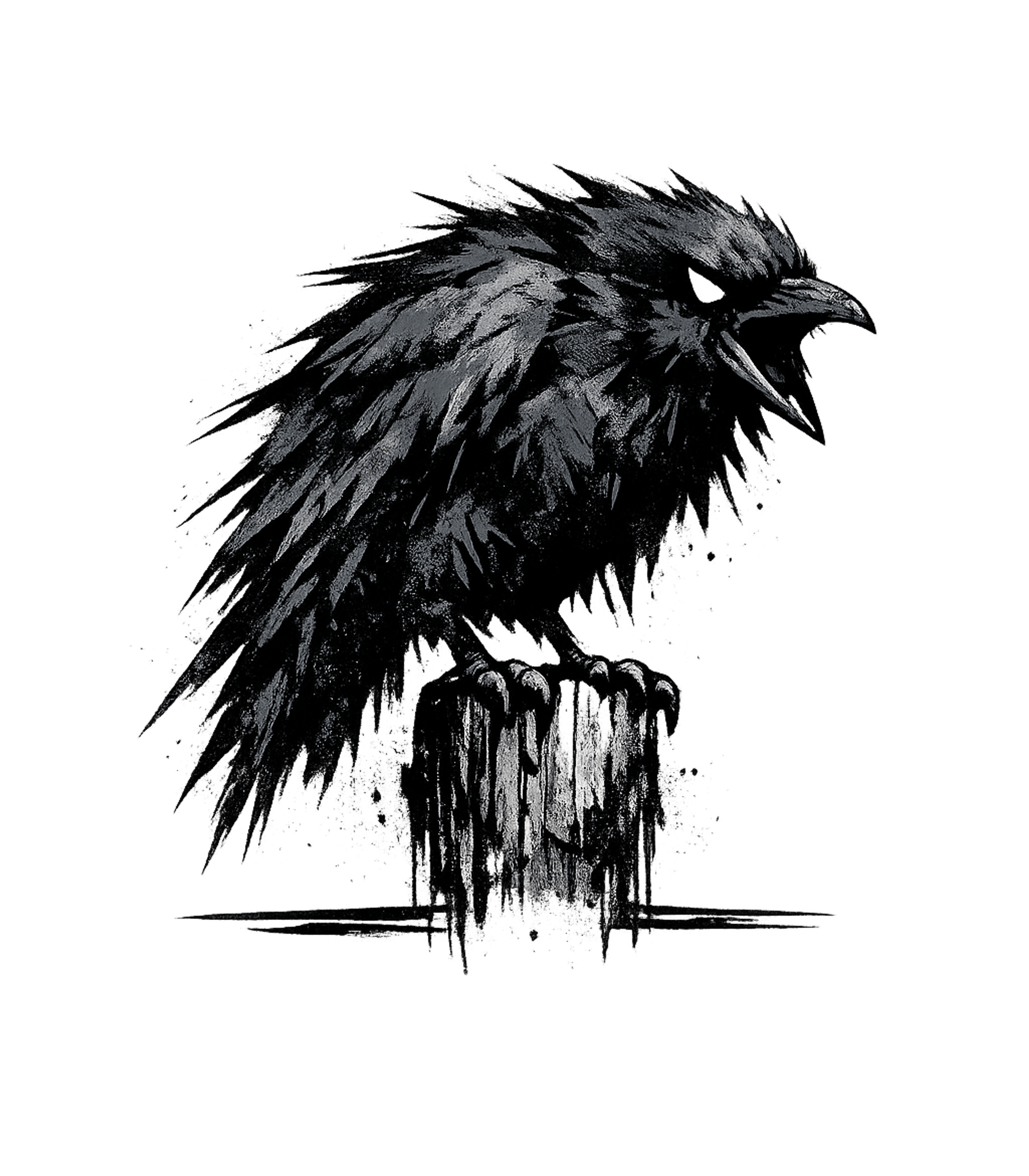 Dark Raven Roar Wildlife Hooded Sweatshirt featuring Embrace the wild with this striking t-shirt featuring a styl – designed by Geoff Brown @ SunFrog Dark Raven Roar Wildlife Hooded Sweatshirt featuring Embrace the wild with this striking t-shirt featuring a styl – designed by Geoff Brown @ SunFrog