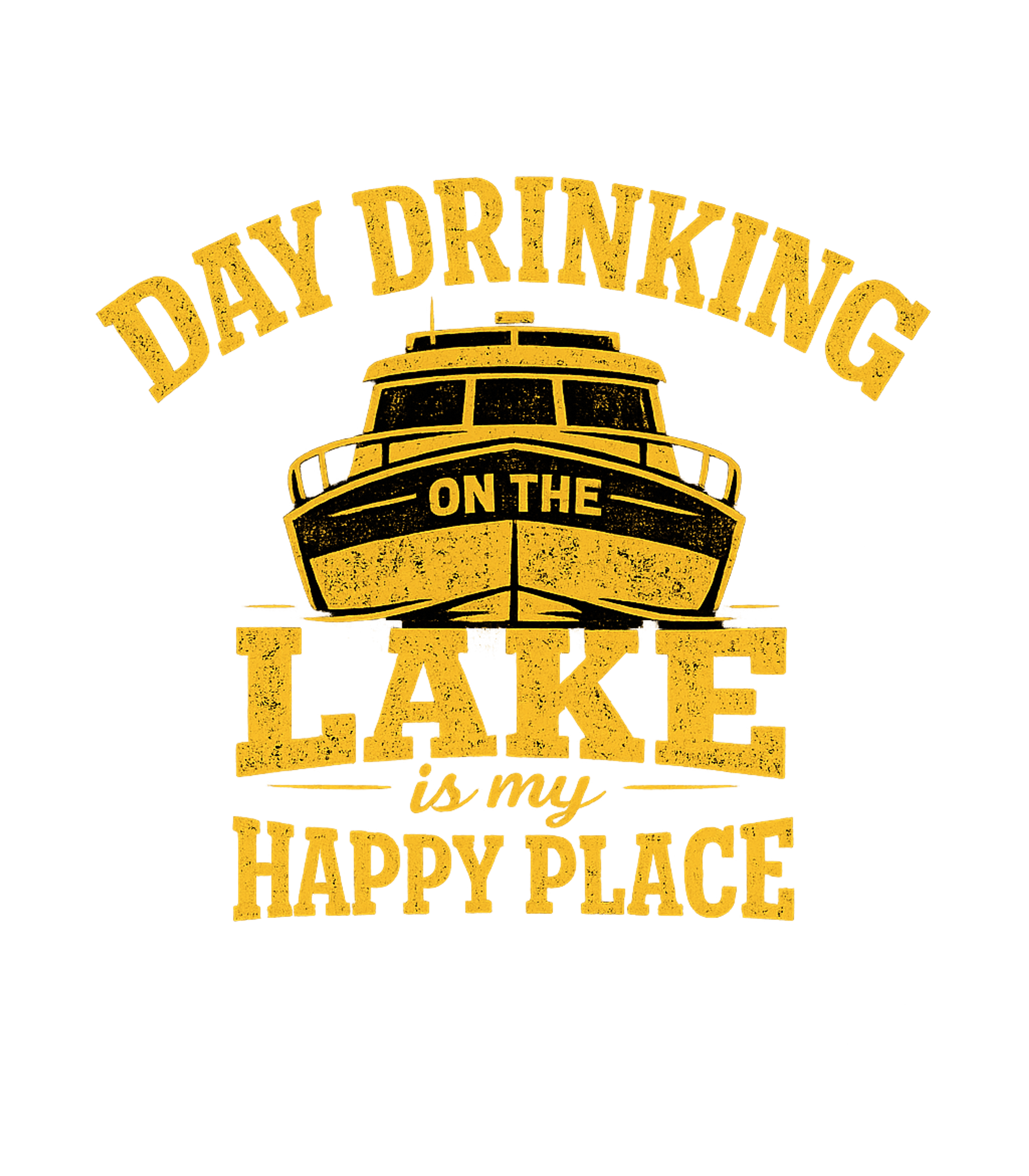 Day Drinking Lake Happy Boating Premium T-Shirt featuring Celebrate your love for lakeside relaxation with this distre – designed by Geoff Brown @ SunFrog Day Drinking Lake Happy Boating Premium T-Shirt featuring Celebrate your love for lakeside relaxation with this distre – designed by Geoff Brown @ SunFrog