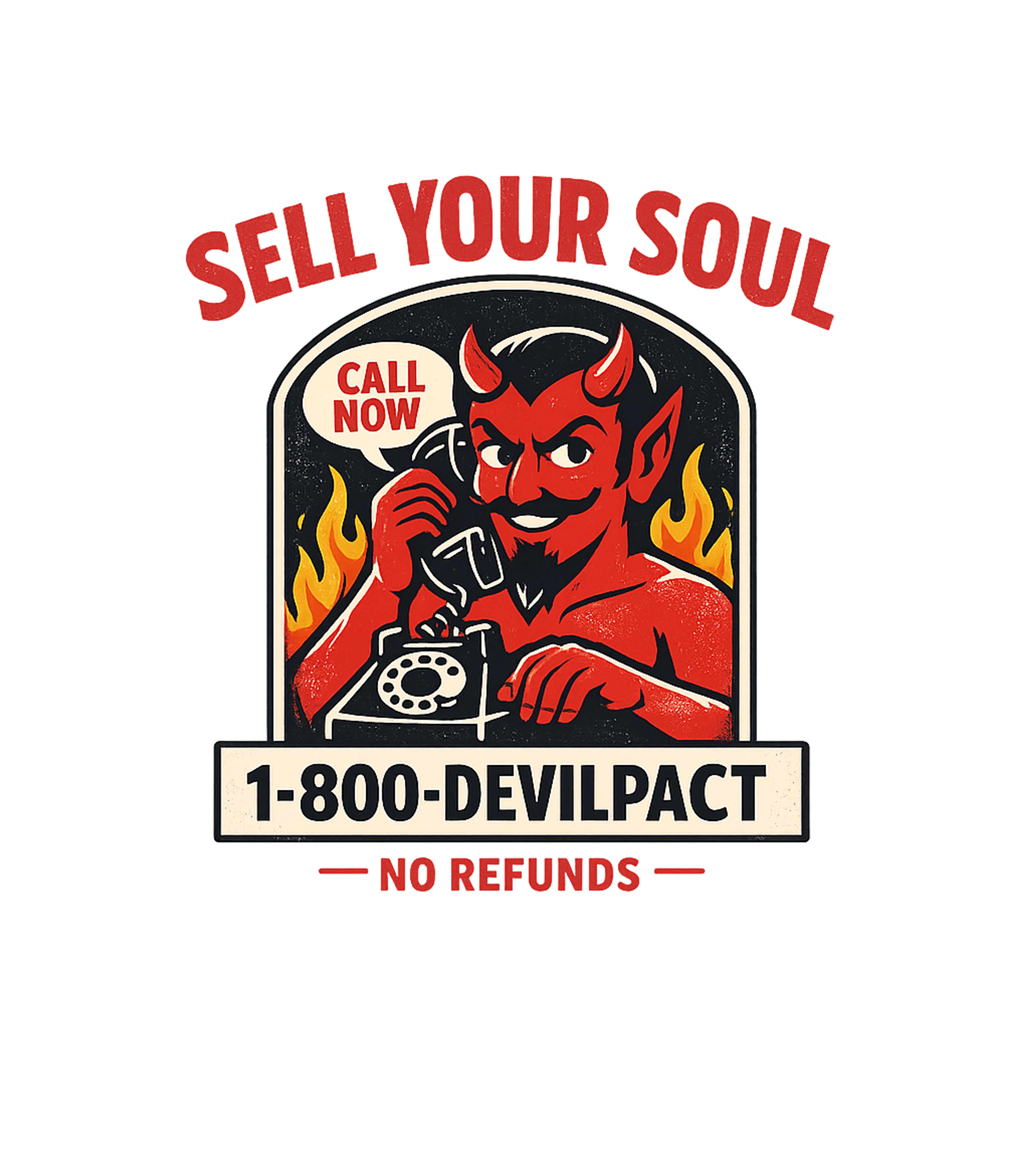 Deal With The Devil Sarcasm Premium T-Shirt featuring Embrace your mischievous side with this retro-inspired tee f – designed by Geoff Brown @ SunFrog Deal With The Devil Sarcasm Premium T-Shirt featuring Embrace your mischievous side with this retro-inspired tee f – designed by Geoff Brown @ SunFrog