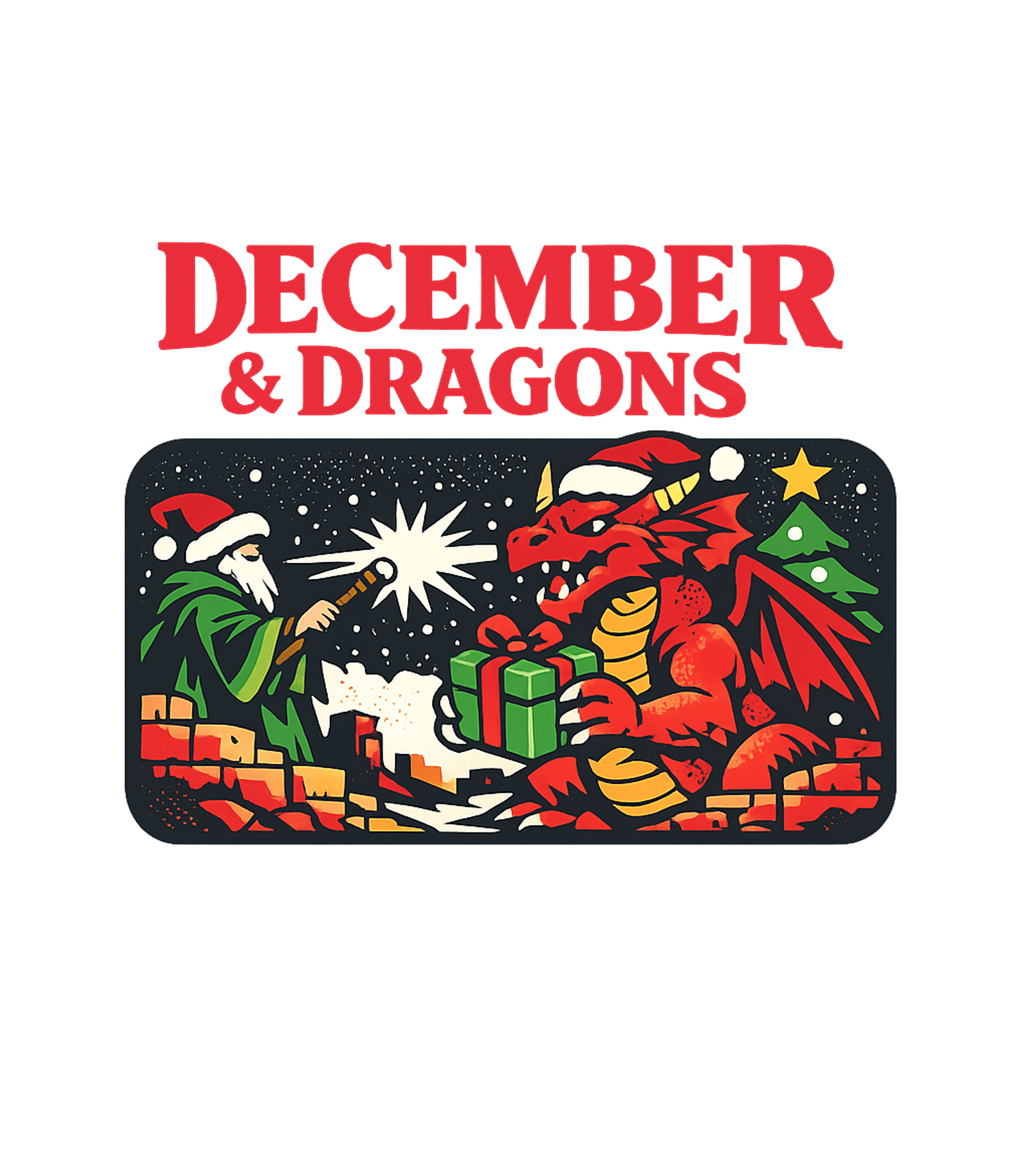 December & Dragons Holiday Gaming Premium T-Shirt featuring Celebrate the festive season with this unique December & Dra – designed by Geoff Brown @ SunFrog December & Dragons Holiday Gaming Premium T-Shirt featuring Celebrate the festive season with this unique December & Dra – designed by Geoff Brown @ SunFrog