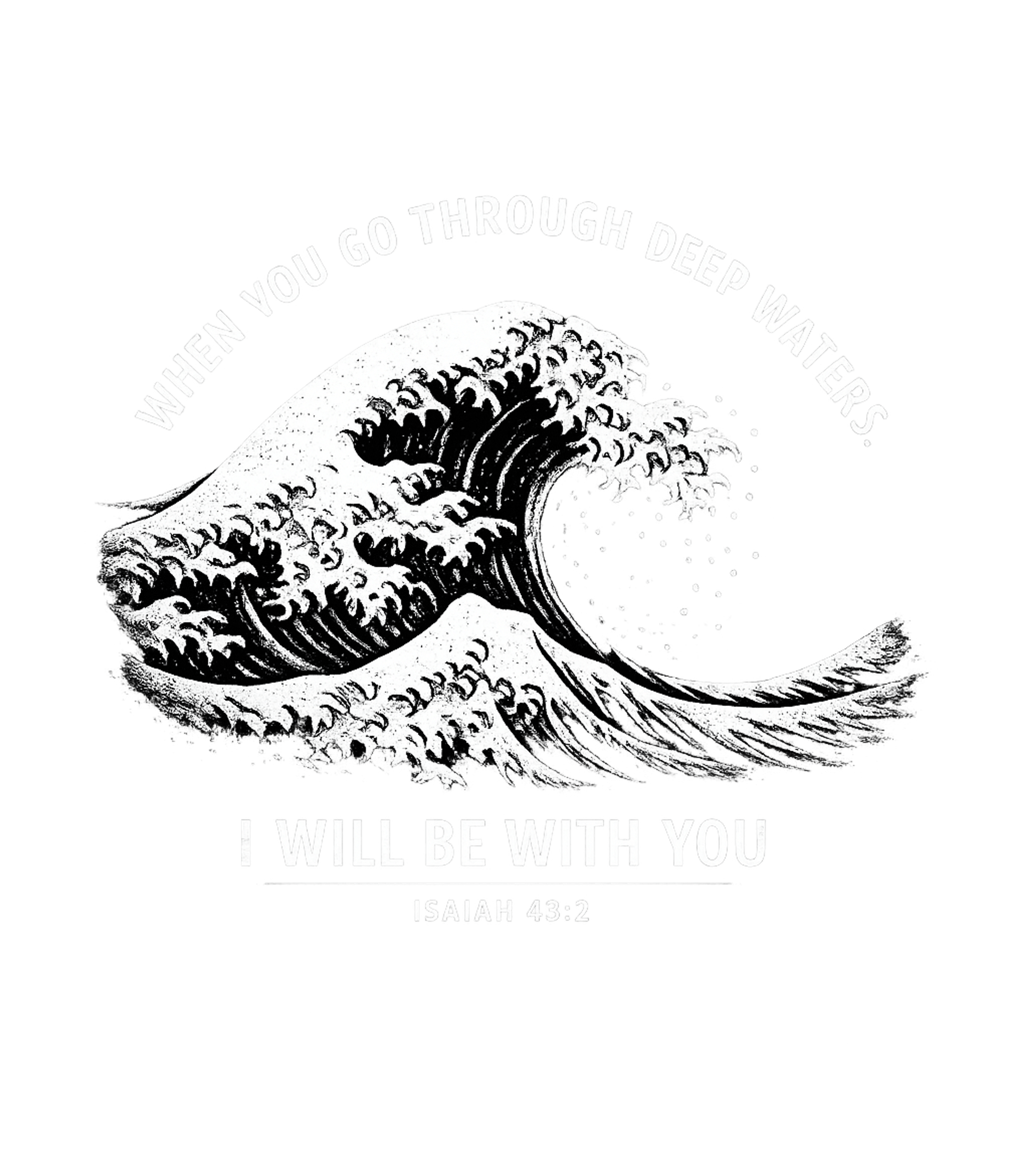 Deep Waters Faith Wave Bible Verses Premium T-Shirt featuring Find comfort and strength with this powerful graphic featuri – designed by Geoff Brown @ SunFrog Deep Waters Faith Wave Bible Verses Premium T-Shirt featuring Find comfort and strength with this powerful graphic featuri – designed by Geoff Brown @ SunFrog