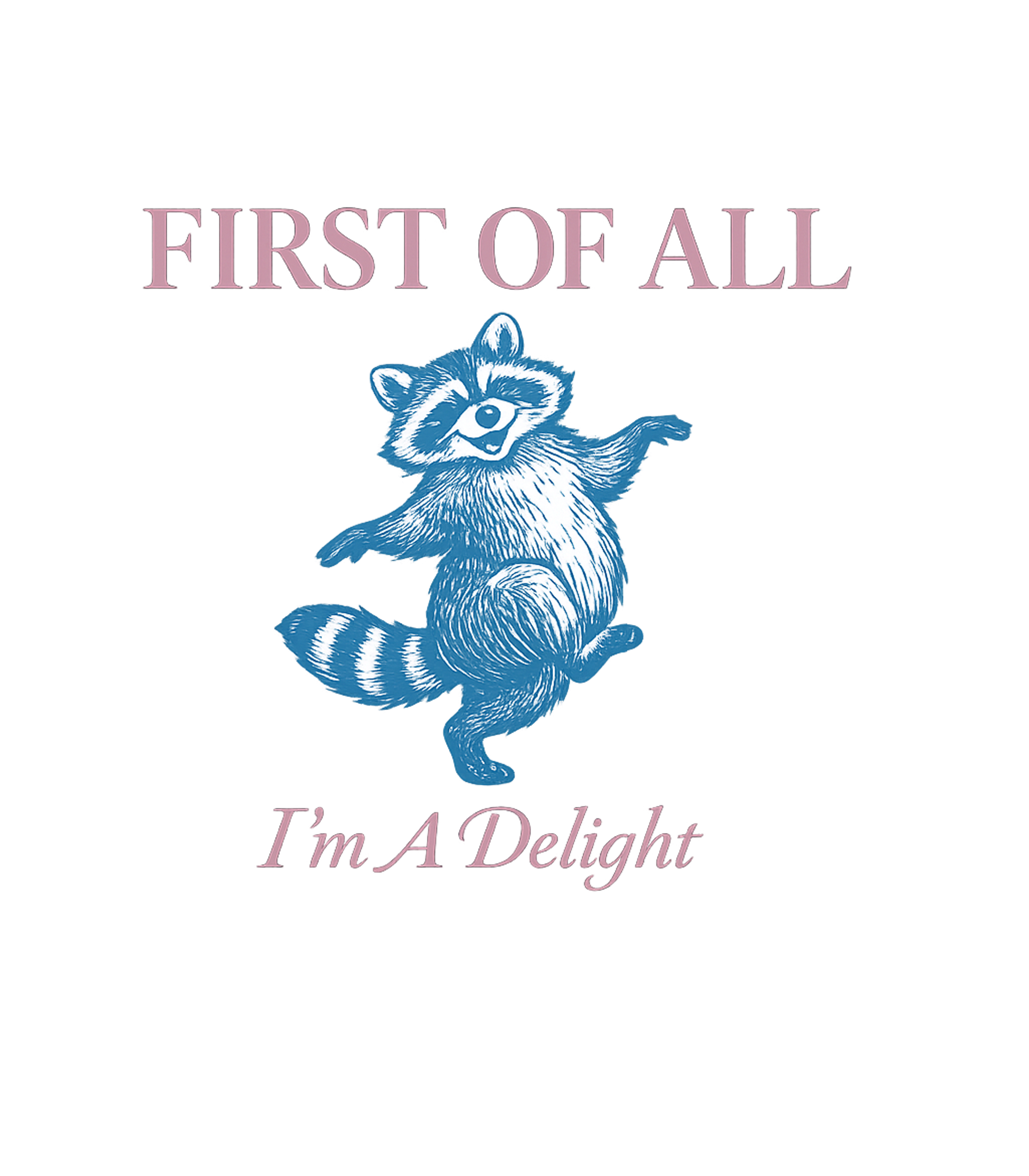 Delightful Raccoon Quote Sarcasm Crewneck Sweatshirt featuring Embrace your charming personality with this playful graphic – designed by Geoff Brown @ SunFrog Delightful Raccoon Quote Sarcasm Crewneck Sweatshirt featuring Embrace your charming personality with this playful graphic – designed by Geoff Brown @ SunFrog