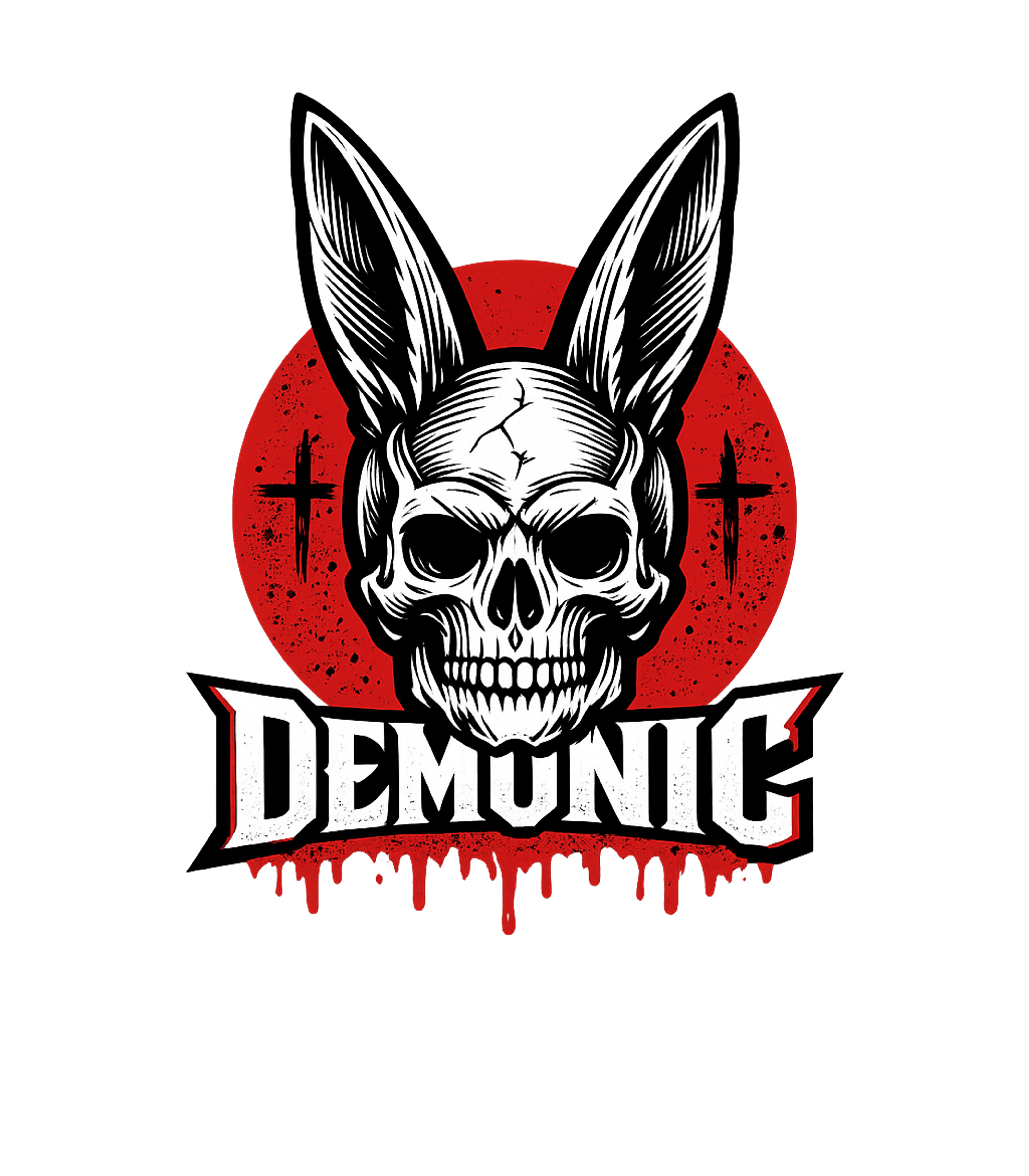 Demonic Bunny Skull halloween Premium T-Shirt featuring Unleash your dark side with this edgy graphic featuring a st – designed by Geoff Brown @ SunFrog Demonic Bunny Skull halloween Premium T-Shirt featuring Unleash your dark side with this edgy graphic featuring a st – designed by Geoff Brown @ SunFrog